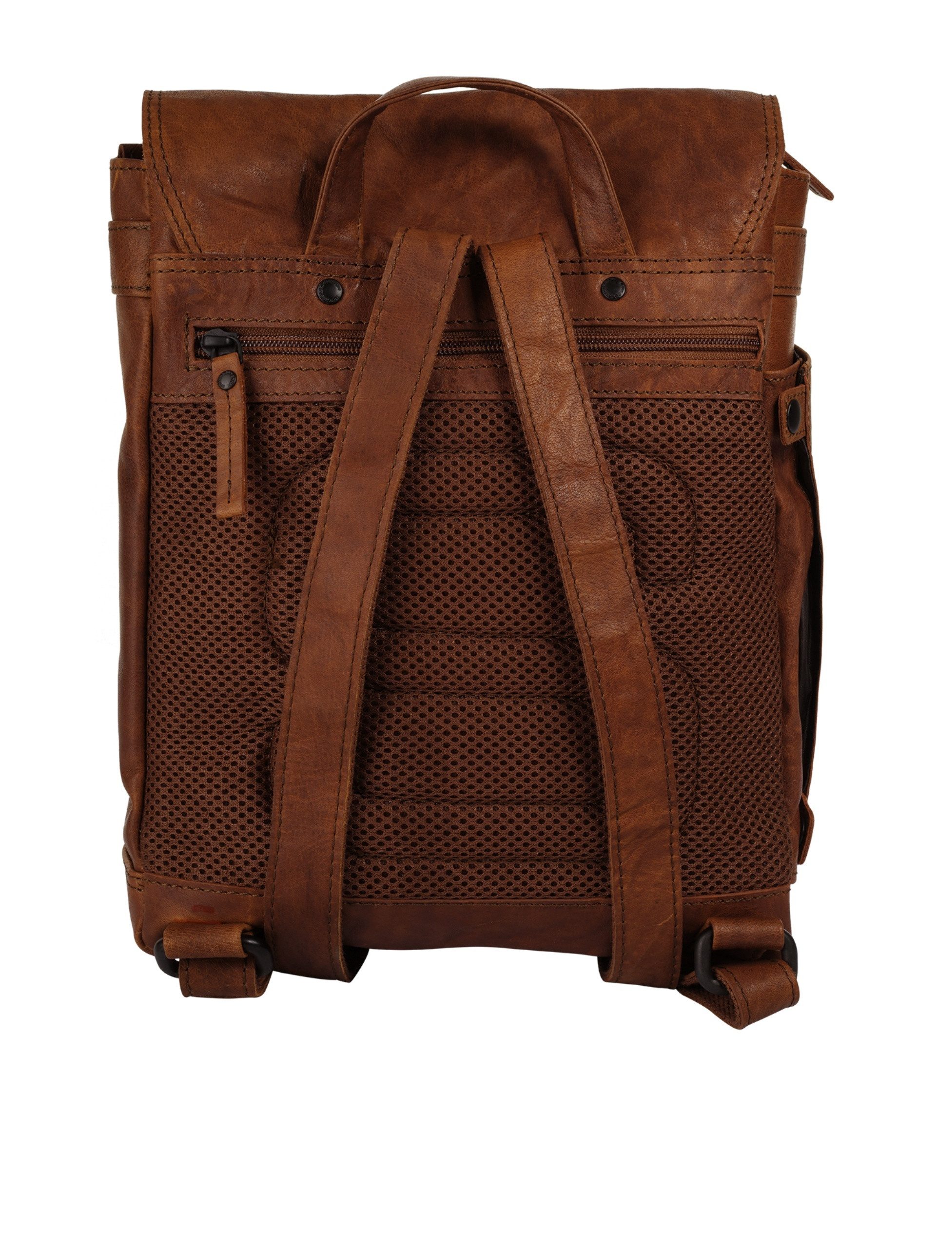 Spikes & Sparrow Laptoprugzak echt leder