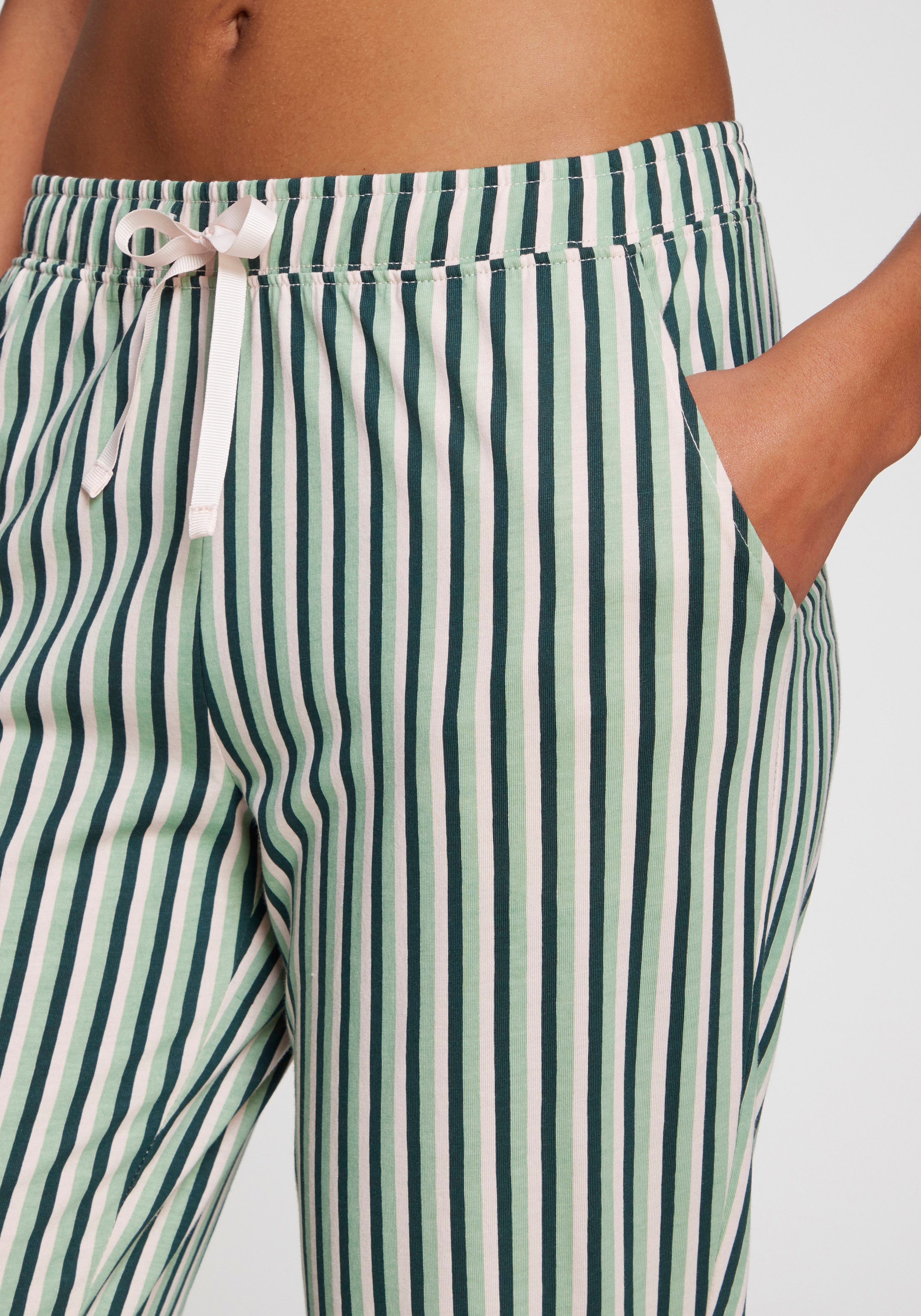 s.Oliver RED LABEL Beachwear Pyjamabroek Mooie alloverpatroon