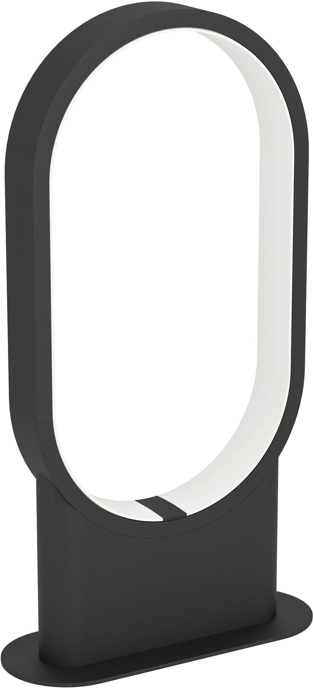 EGLO Tafellamp CODRIALES Tafellamp in zwart van alu - 10,8W - warmwit (1 stuk) tafellampen zwart