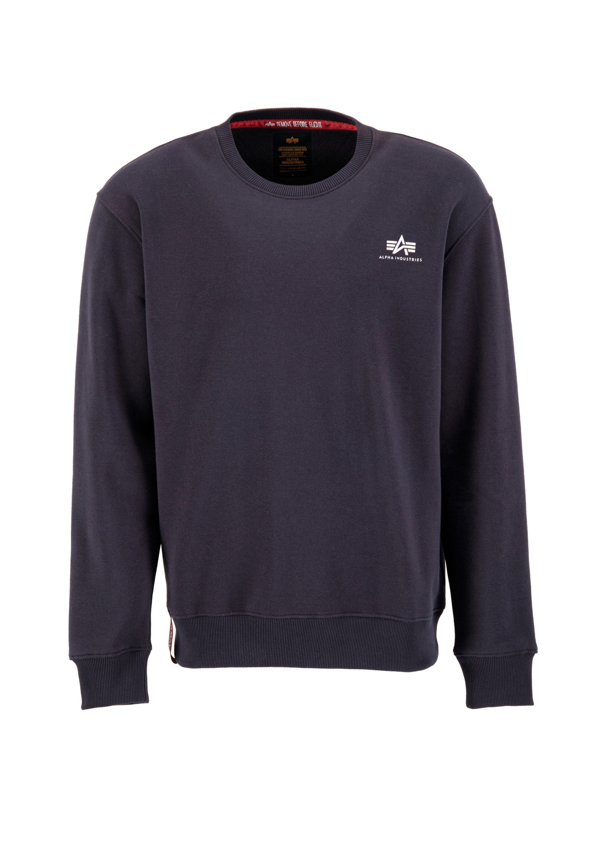 Alpha Industries Sweater Men Sweatshirts Basic Sweater Small Logo