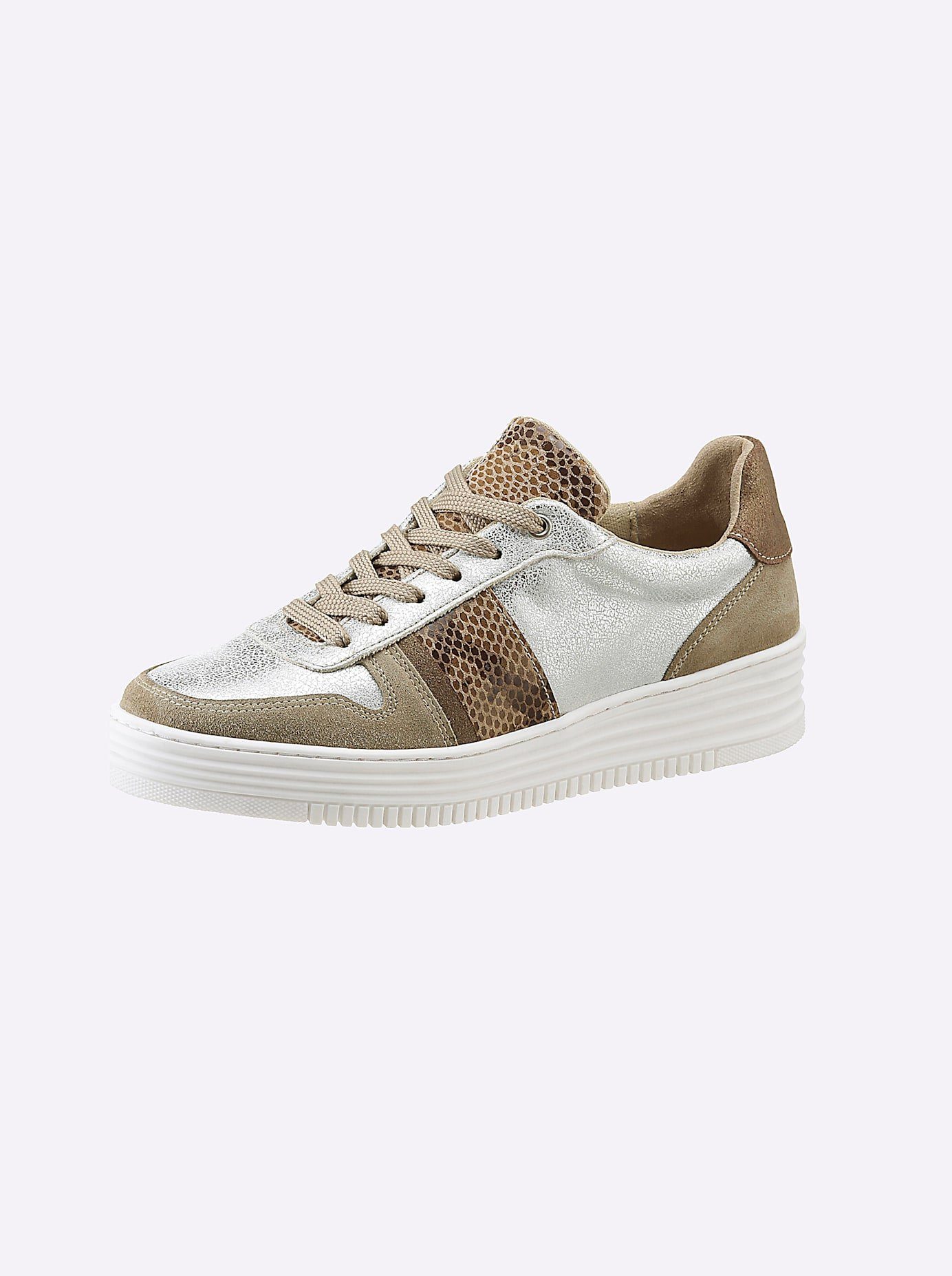 heine Sneakers jongens lage sneakers maat 38 bruin