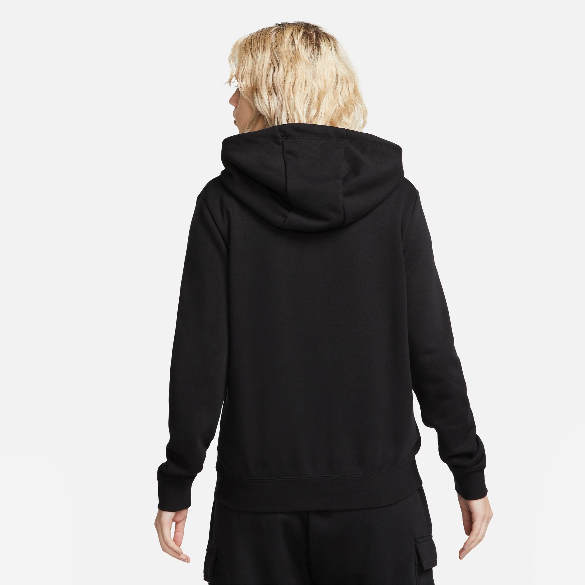 Nike Sportswear Hoodie Club Fleece Women's Funnel Hoodie Dames hoodie van zacht fleece materiaal