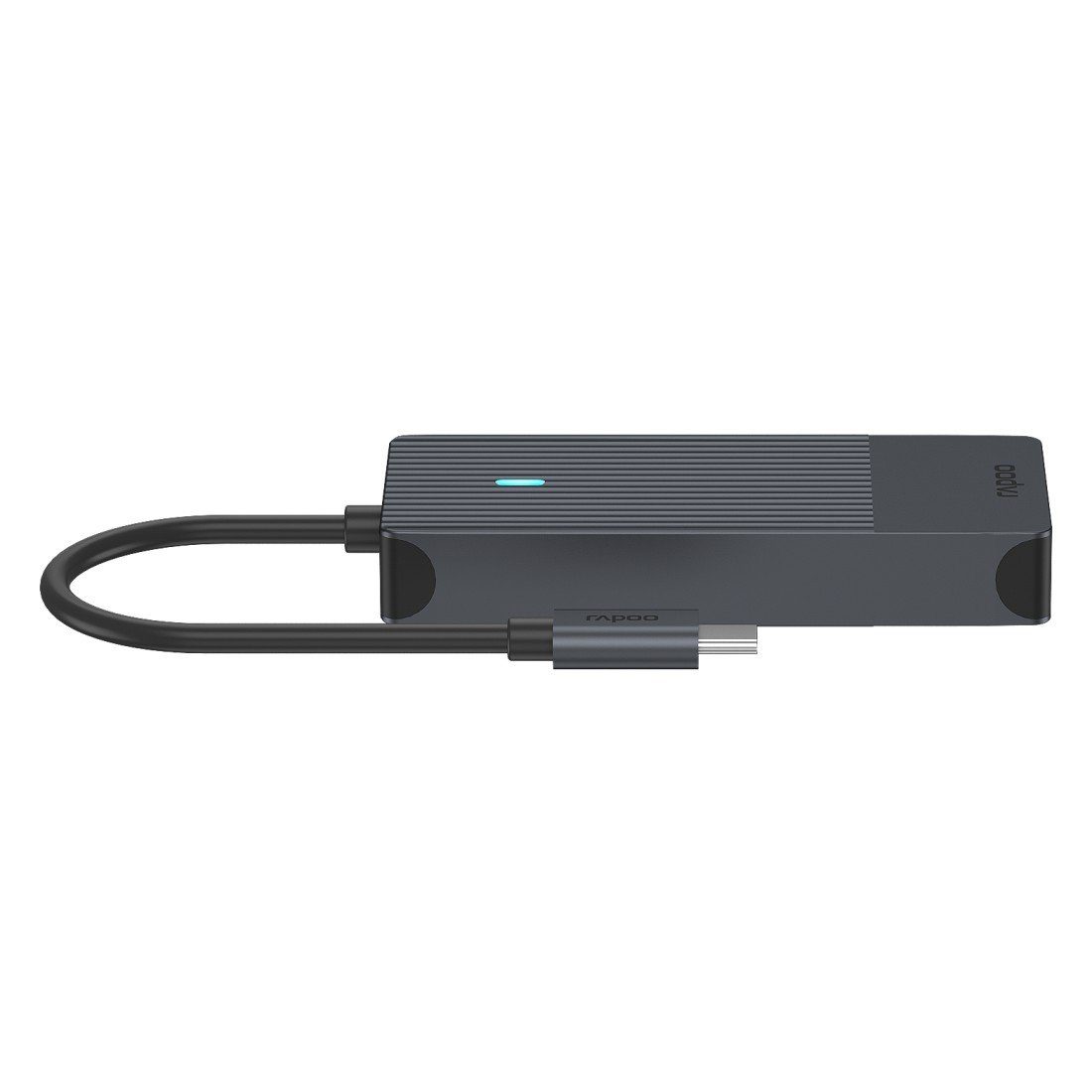Rapoo USB-adapter UCM-2001 USB-C multiport adapter, 4in1, grijs
