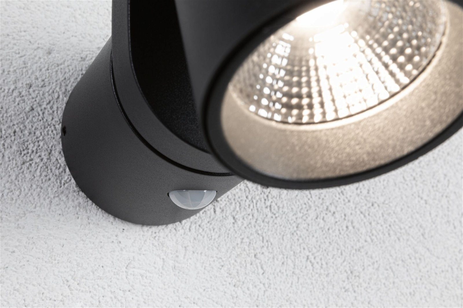 Paulmann Led-wandlamp voor buiten Cuff IP44 76x217mm 3000K 10W 700lm 230V 70° aluminium (1 stuk)