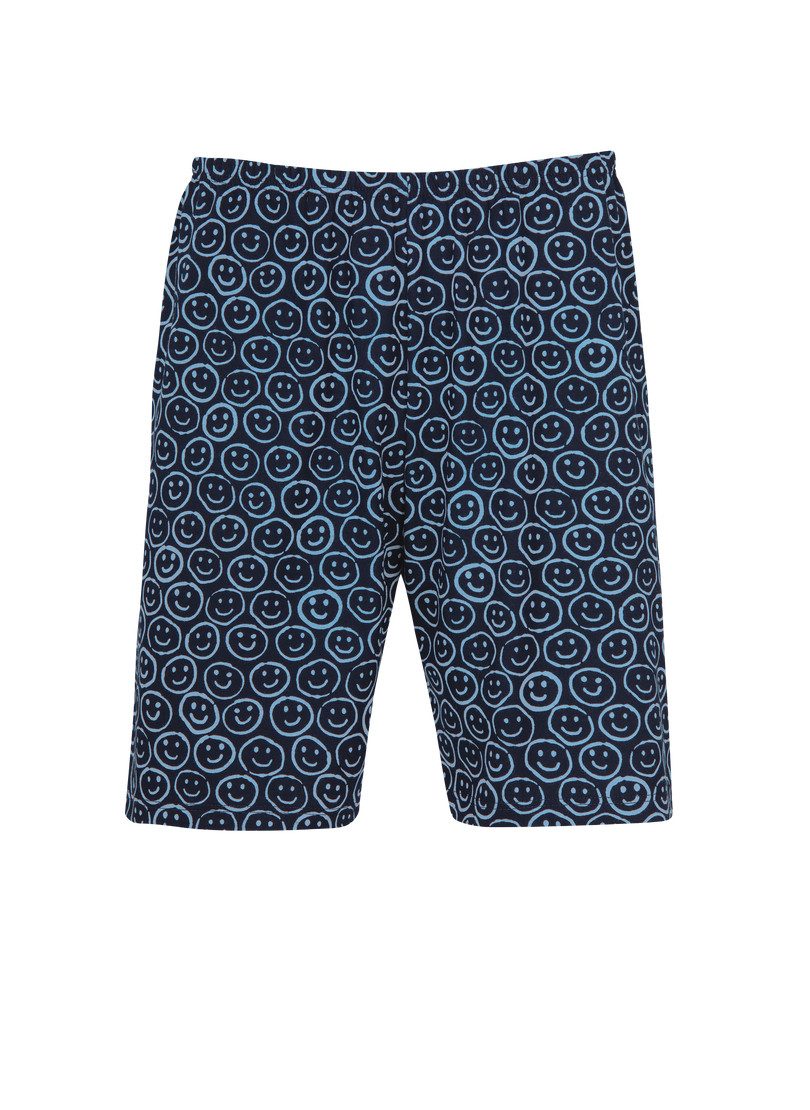 Trigema Bermuda TRIGEMA bermudashort met vriendelijk smileymotief (1-delig)