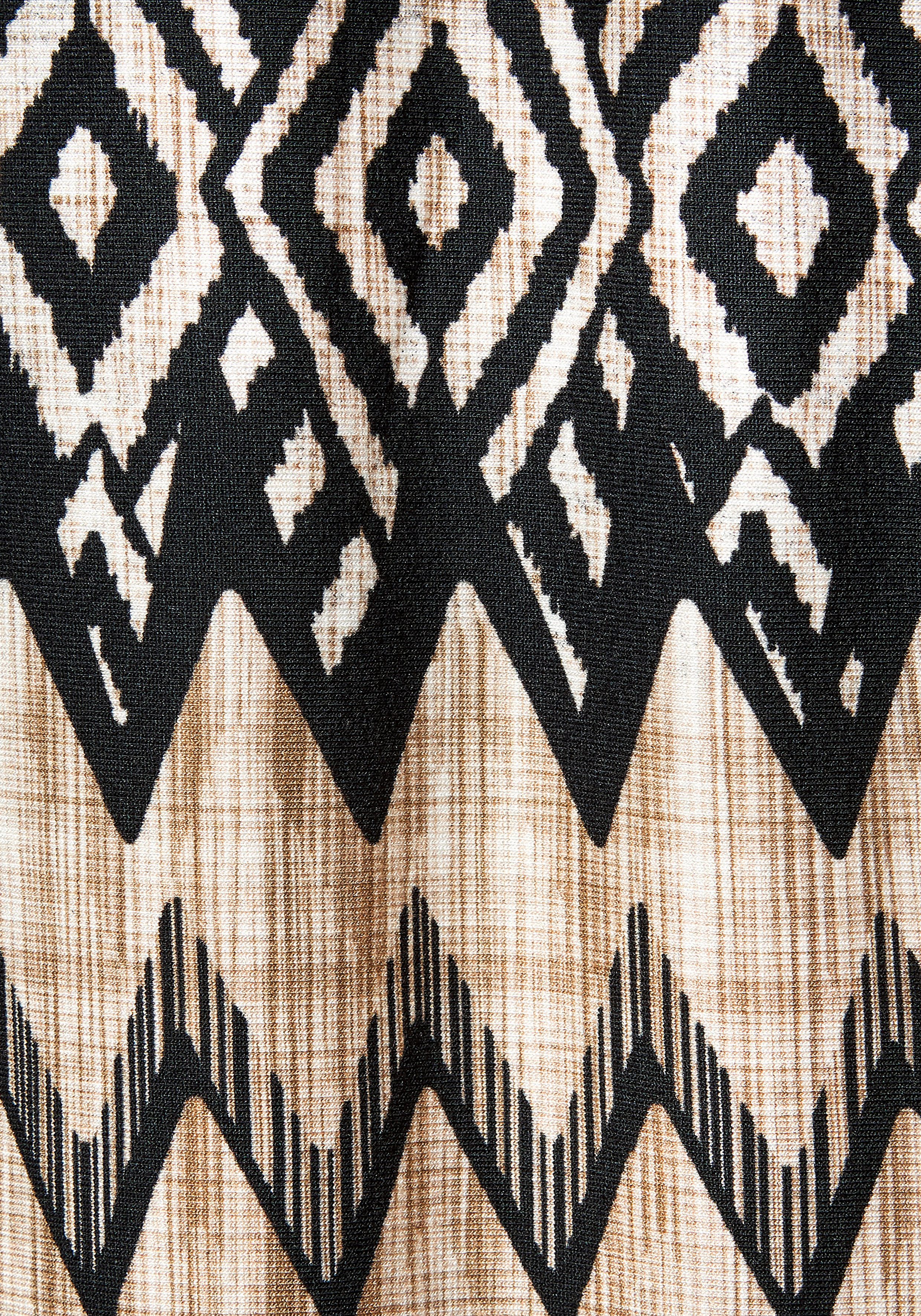 Buffalo Maxirok met randprint, zomerrok