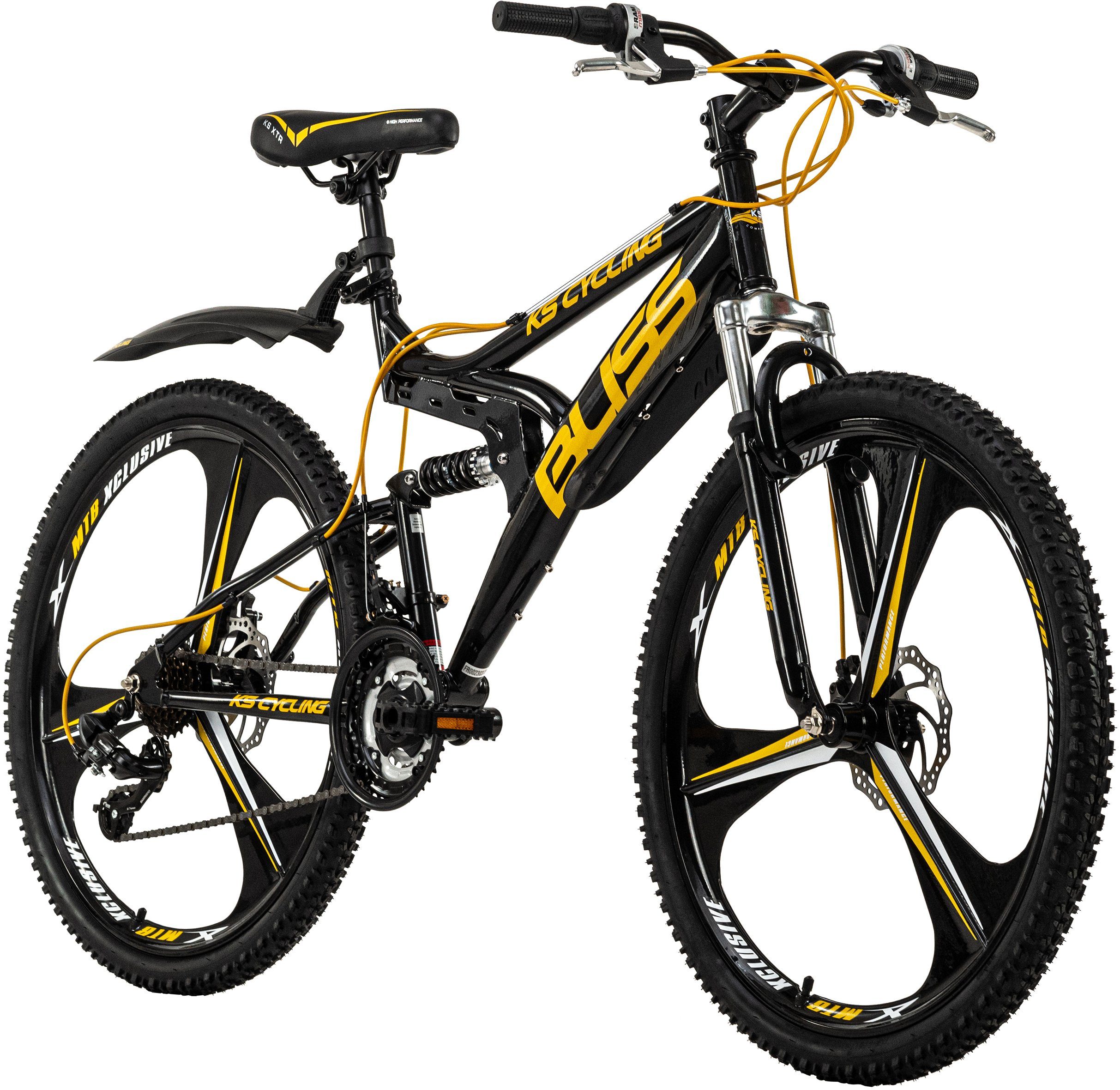 KS Cycling Mountainbike Bliss voor heren, kettingversnelling