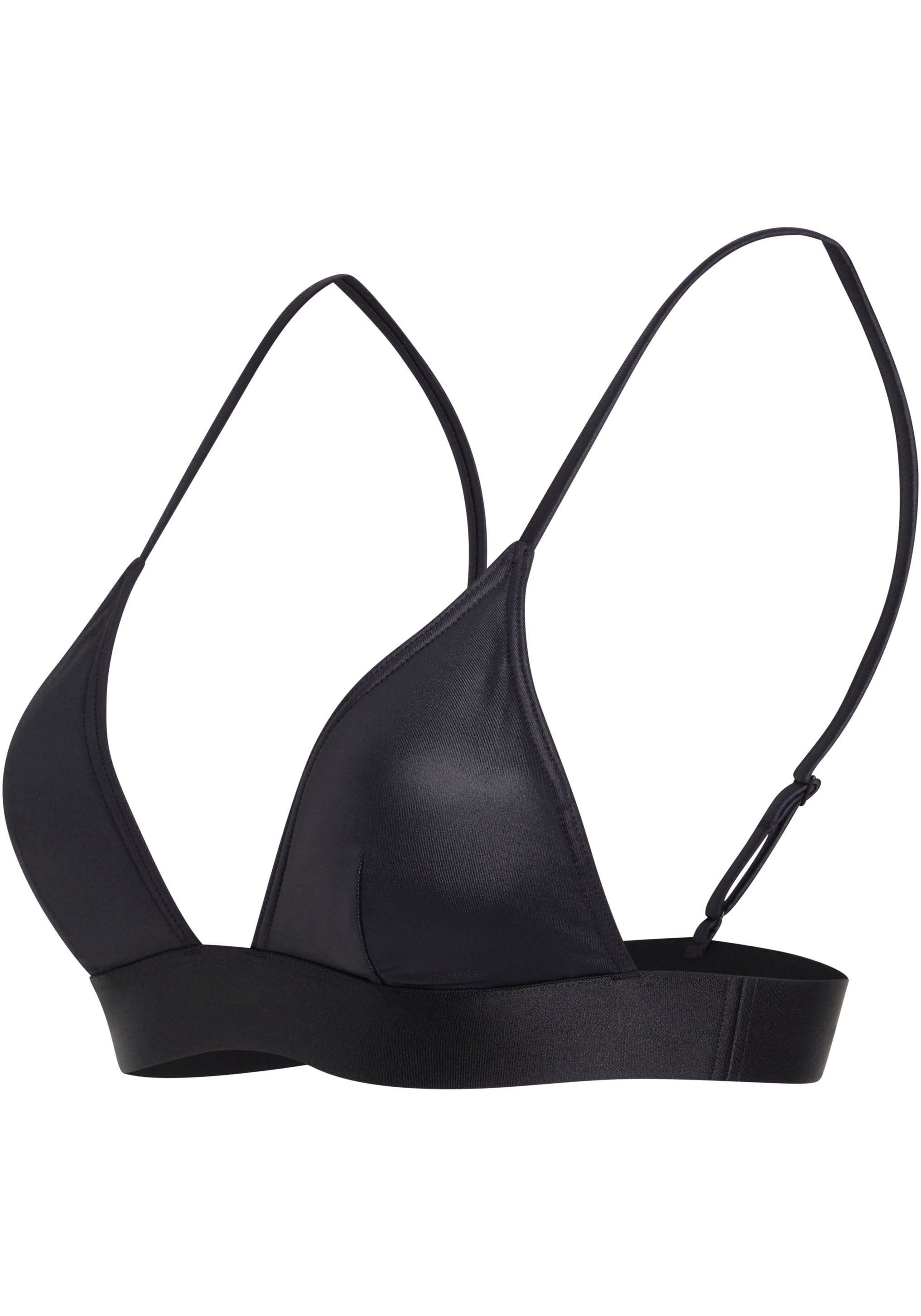 Calvin Klein Swimwear Triangel-bikinitop TRIANGLE-RP met een lichte glans
