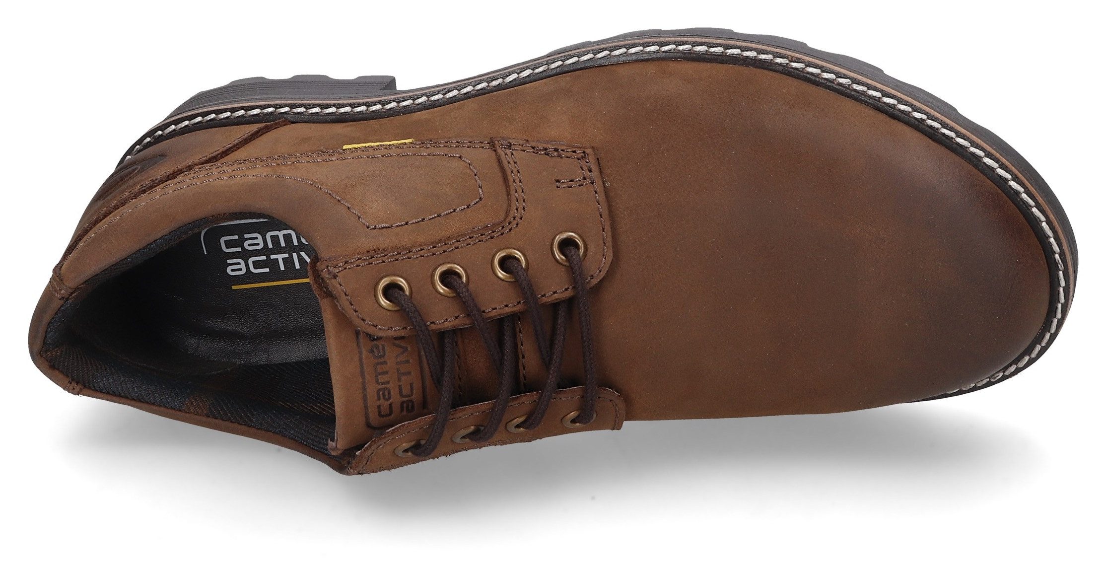 camel active Veterschoenen Traditionele schoen, vrijetijdsschoen met gewatteerde binnenzool