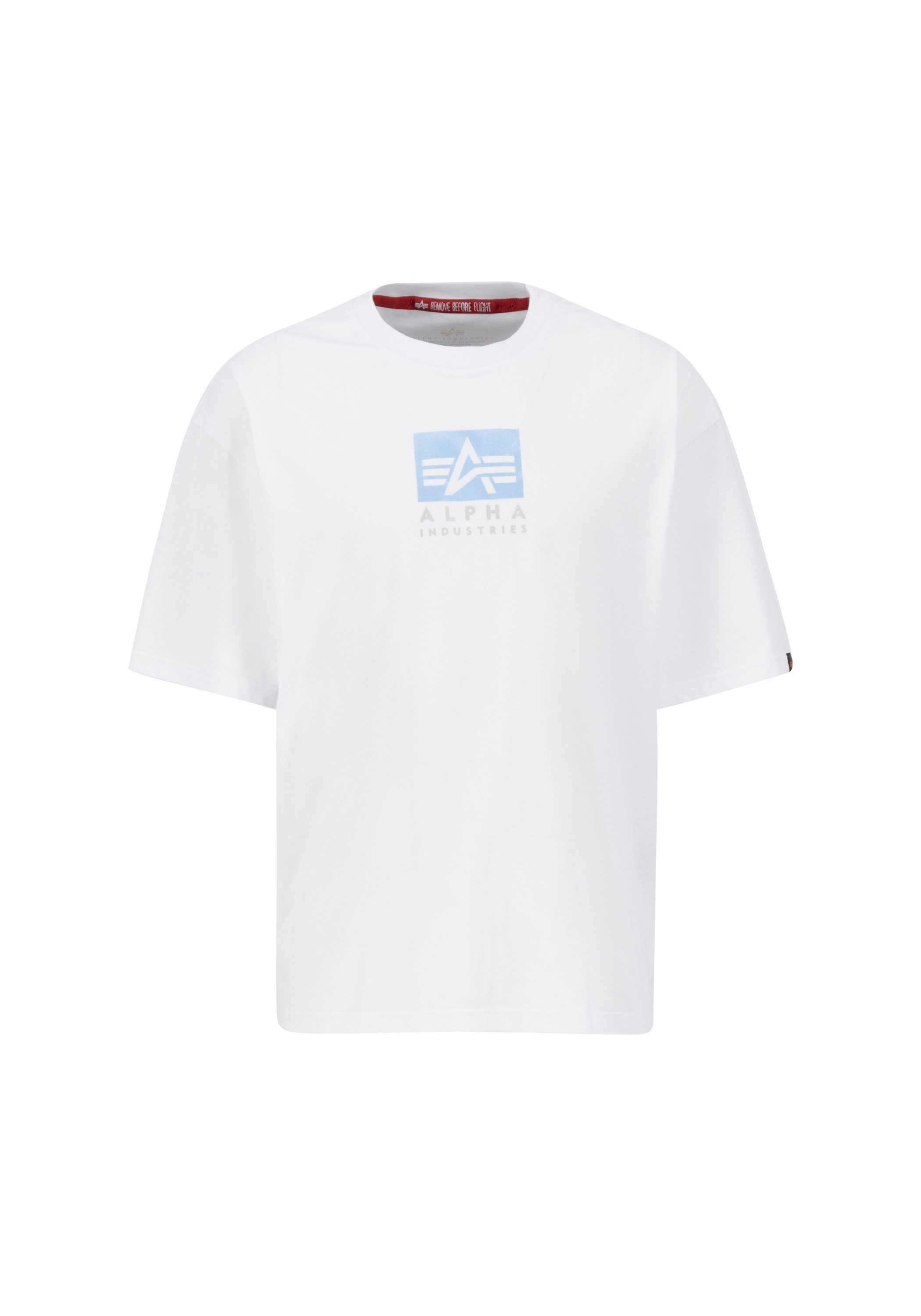 Alpha Industries T-shirt Men T-Shirts Satin Logo T