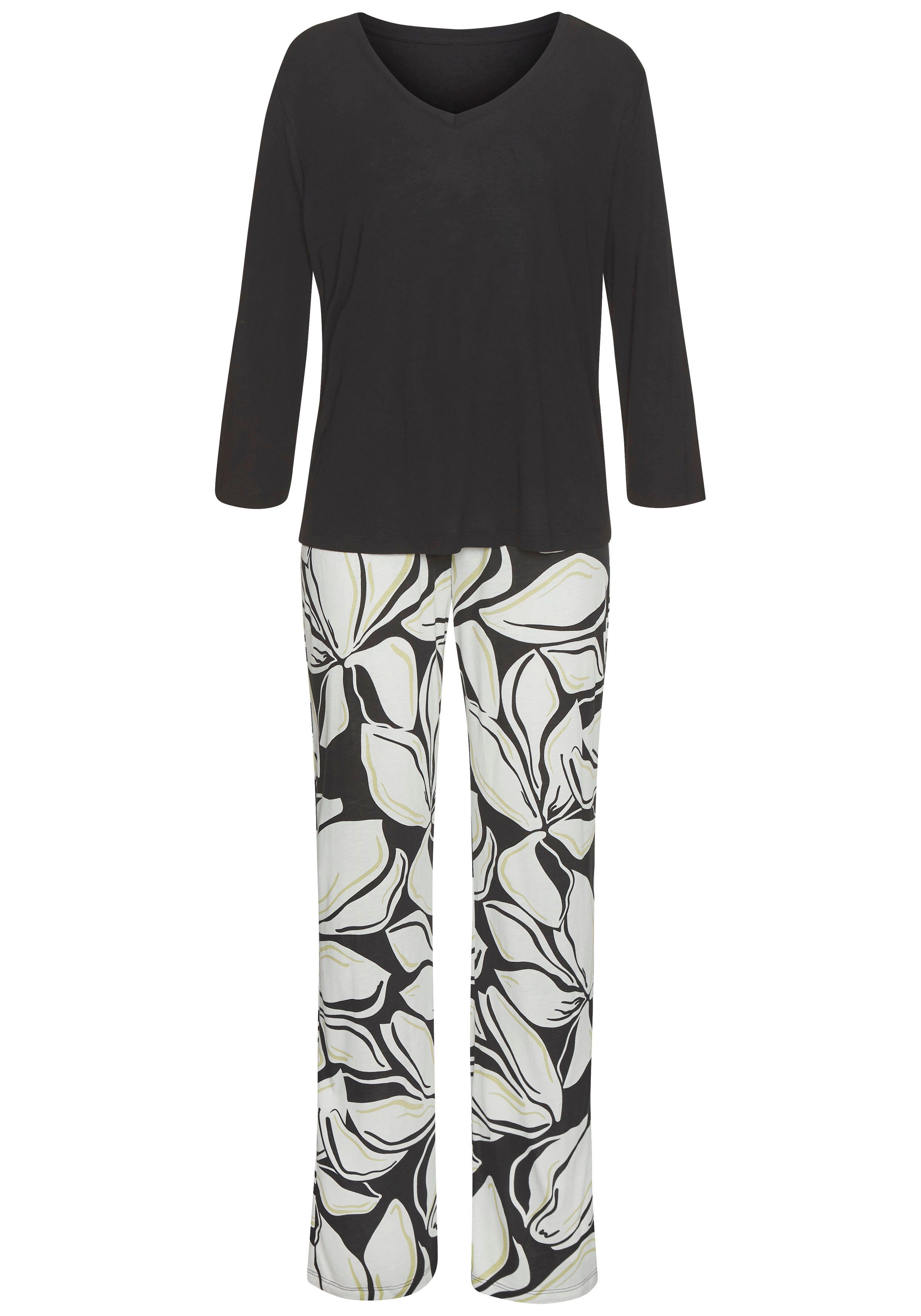 Vivance Dreams Pyjama met print all-over (2-delig)