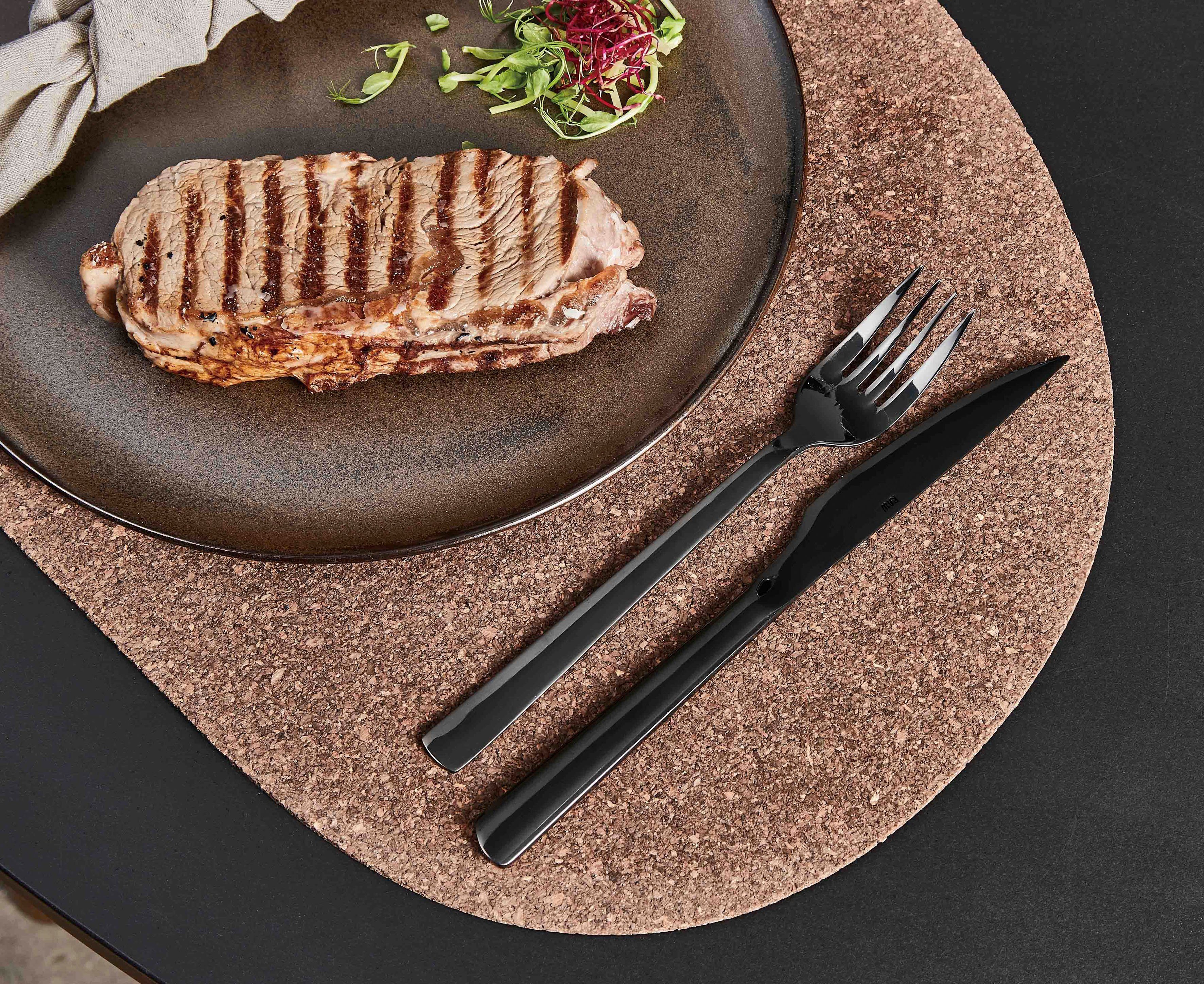 aida RAW Steakbestek Raw PVD-gecoat oppervlak (set, 8-delig)