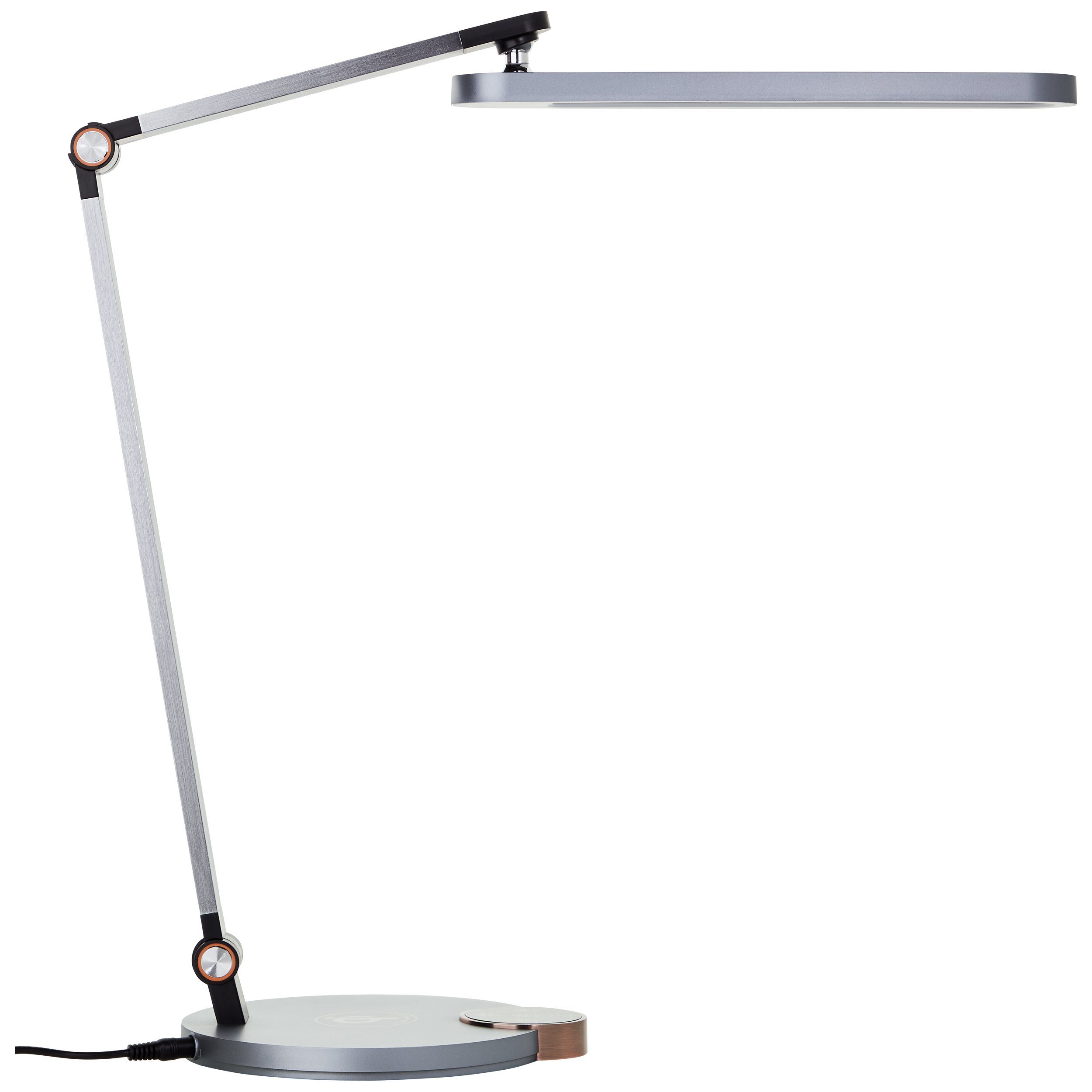 Brilliant Leuchten Led-bureaulamp Officehero Draadloos opladen, 1000 lm, dimbaar, CCT (1 stuk)