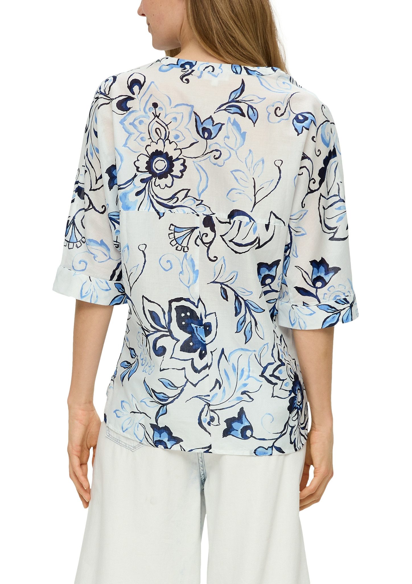 s.Oliver Top met print all-over