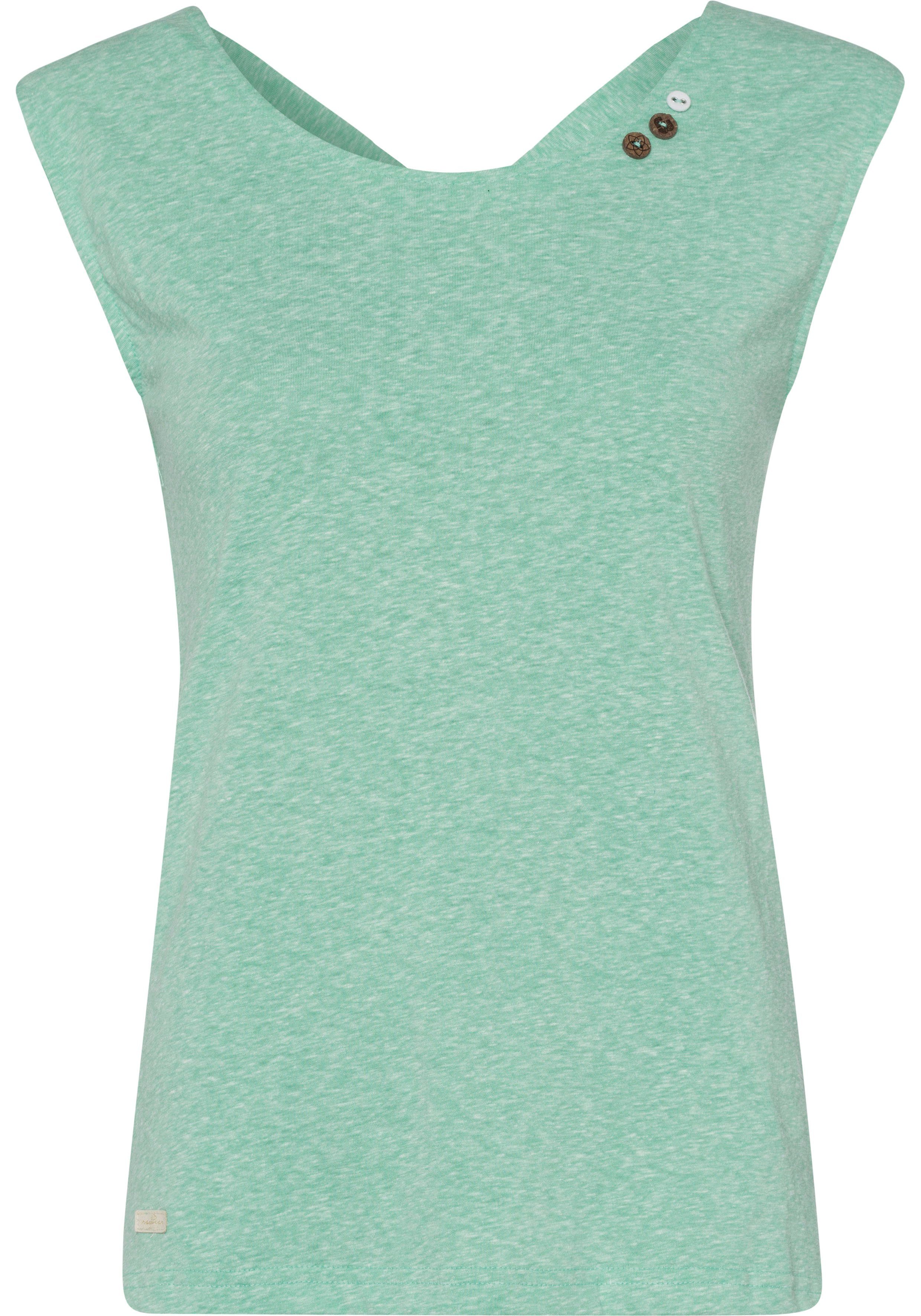 Ragwear T-shirt SOFIA O met bijzondere ruglijn
