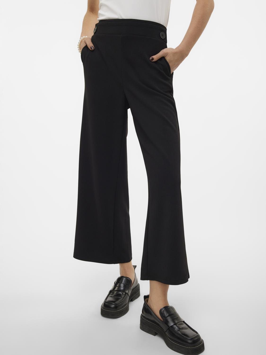 Vero Moda 7 8-broek VMLIVA HW WIDE 7 8 PANT NOOS