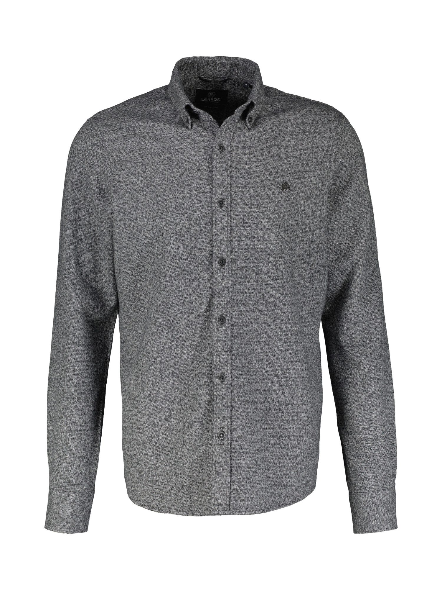 Lerros Overhemd met lange mouwen LERROS katoen overhemd met button-down kraag