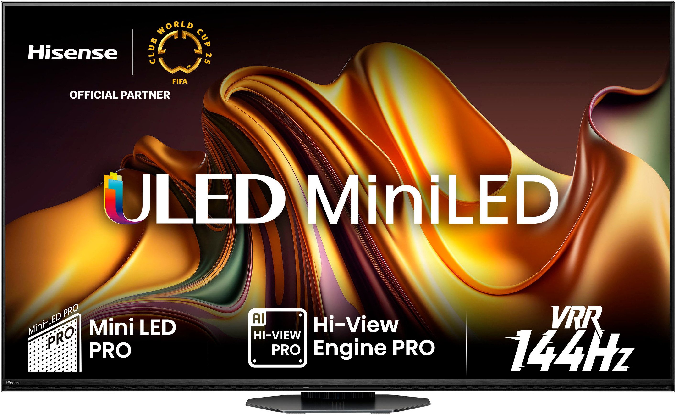 Hisense Mini-led-tv 75U8NQ, 189 cm / 75", 4K Ultra HD, Smart TV, 4k uhd, uled, mini led