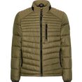 calvin klein gewatteerde jas lightweight quilt mix jacket groen