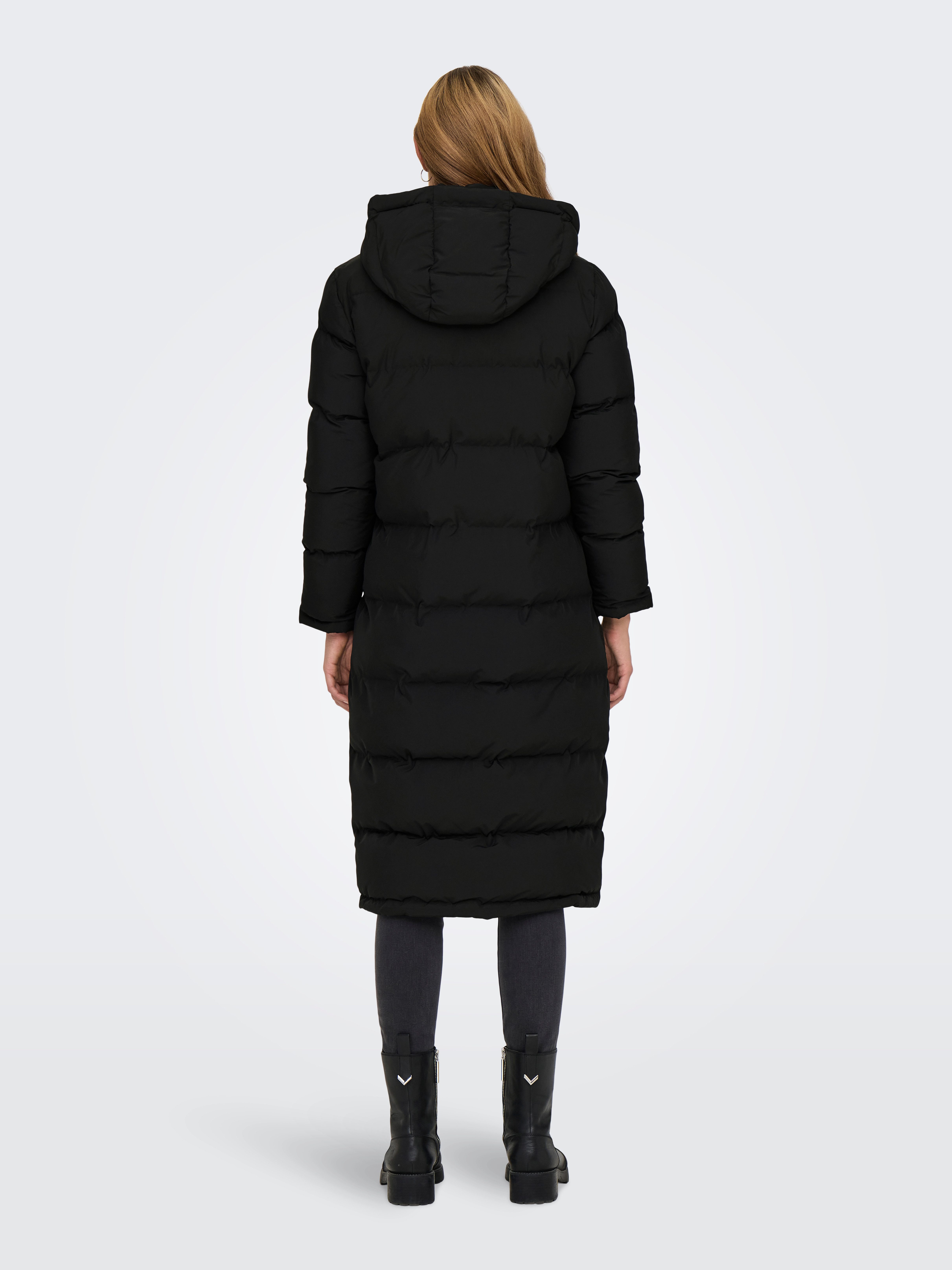 Only Gewatteerde jas ONLPAULA PREMIUM PUFFER LONG OTW