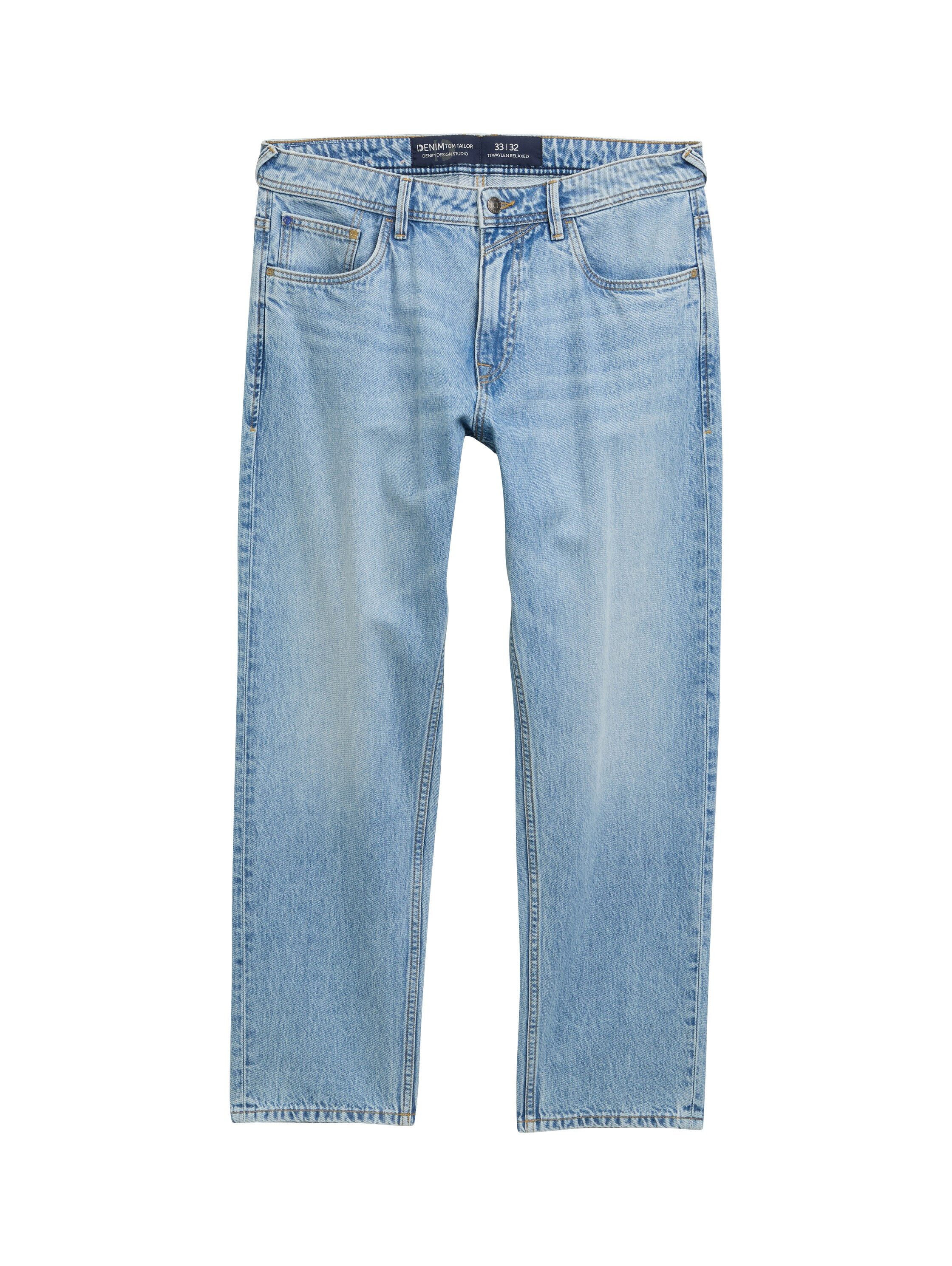 Tom Tailor Denim 5-pocket jeans van puur katoen