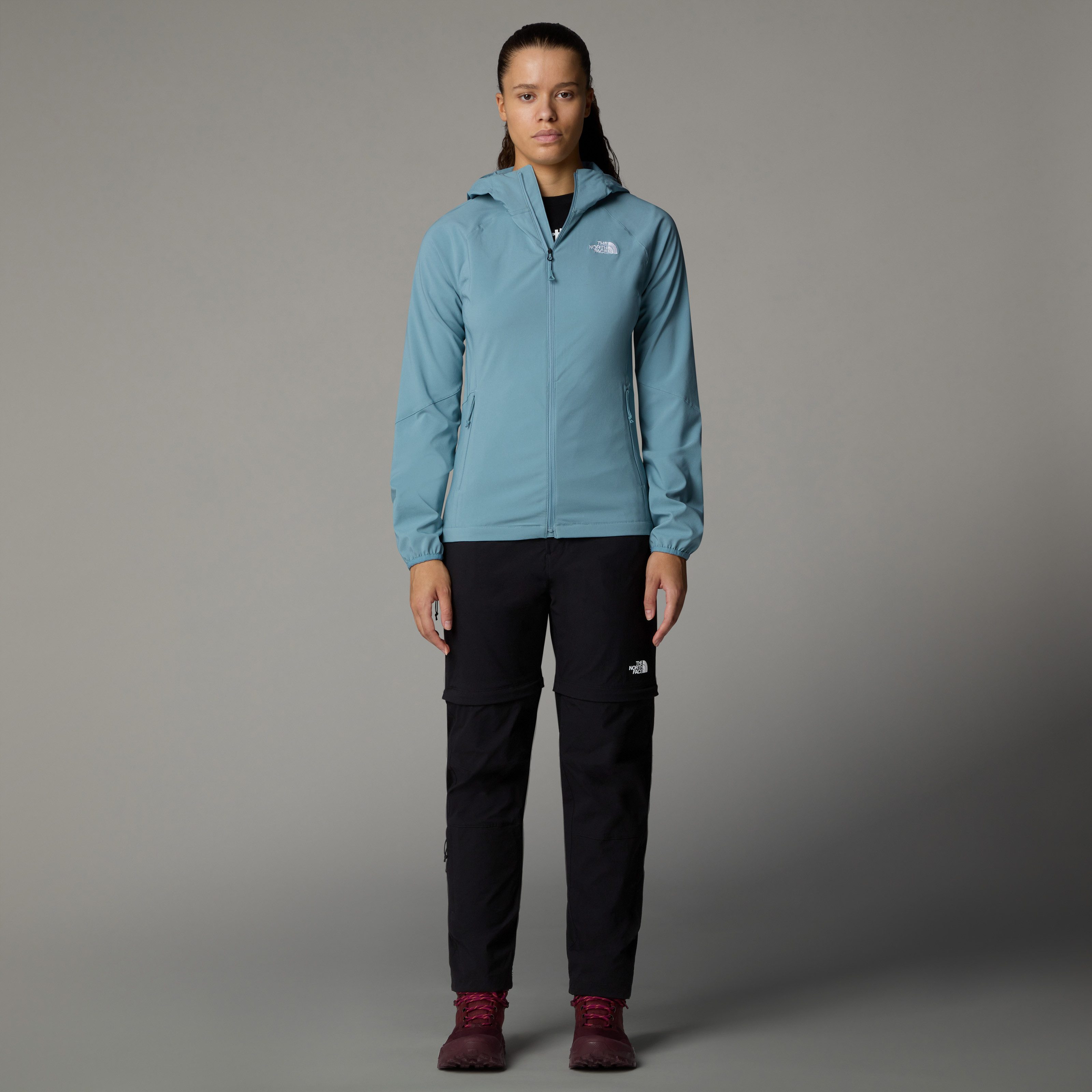 The North Face Softshell-jack Nimble capuchonjack voor dames