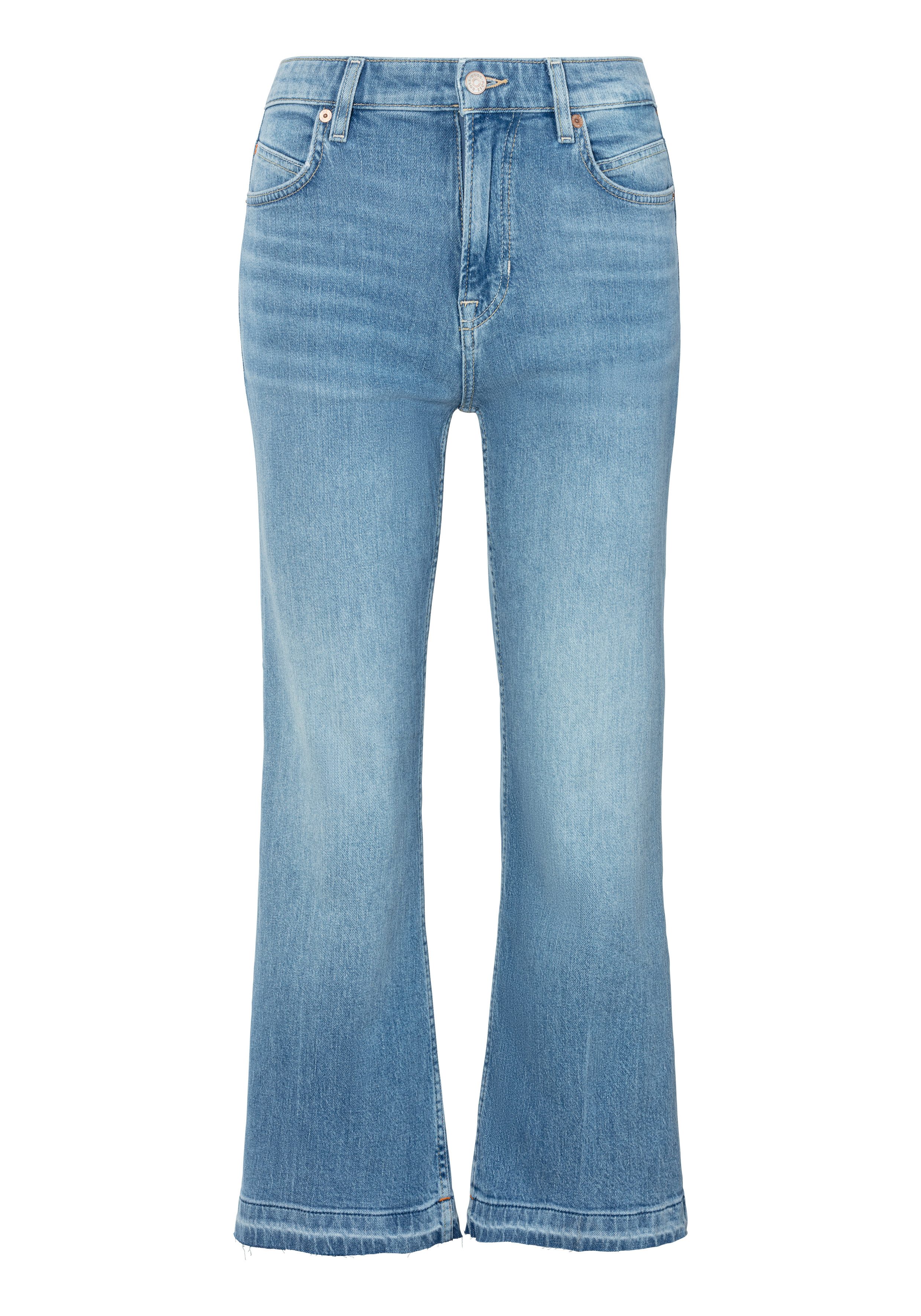 Boss Orange Wijd uitlopende jeans in cropped model (BOSS ORANGE DENIM)