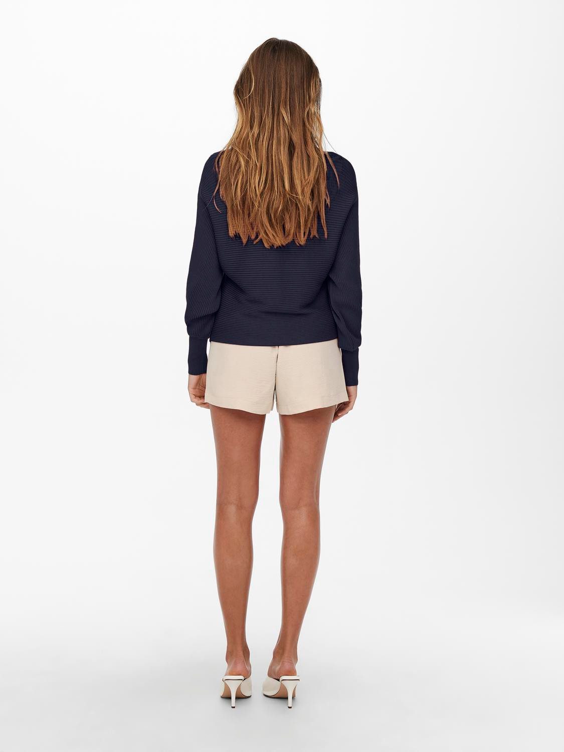 Only Gebreide trui ONLADALINE L/S SHORT PULLO KNT NOOS