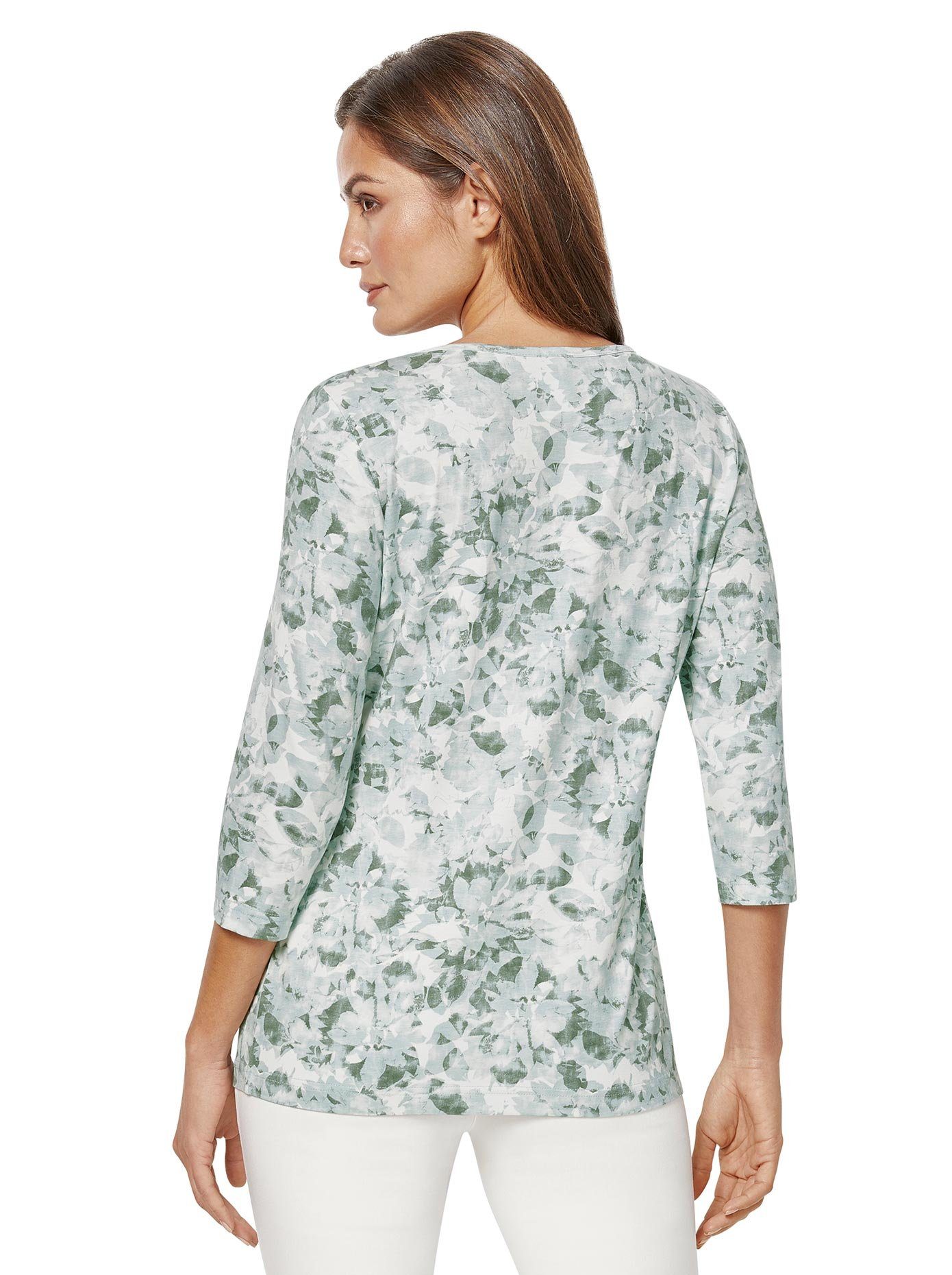 Lady Shirt met 3/4-mouwen Shirt (1-delig)