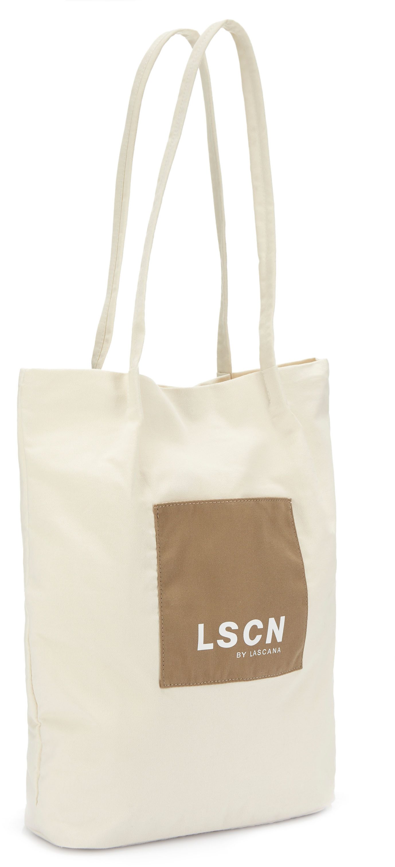 LSCN by LASCANA Shopper Schoudertas, strandtas, draagtas VEGAN