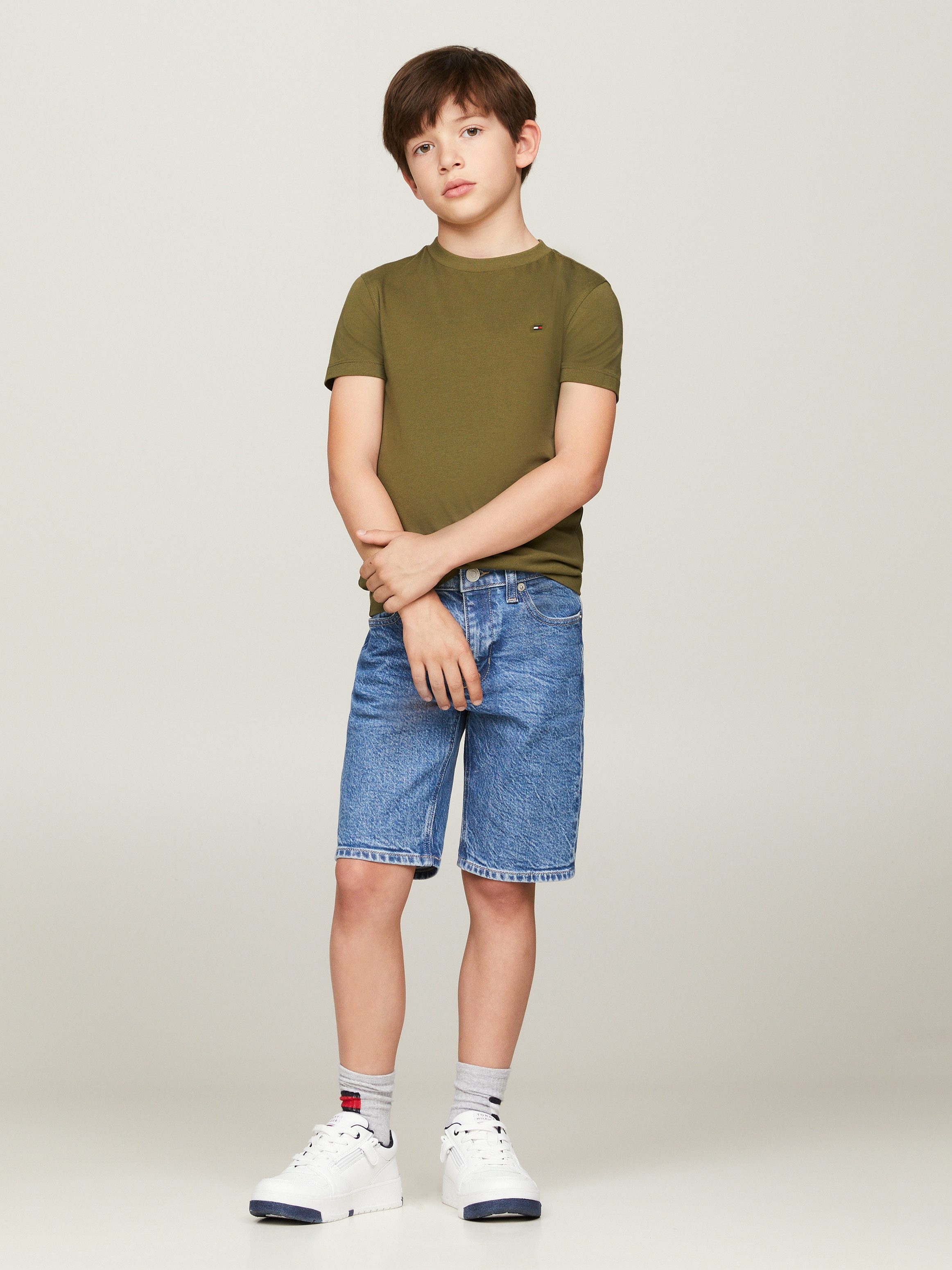 Tommy Hilfiger Shirt met korte mouwen ESSENTIAL COTTON TEE S S