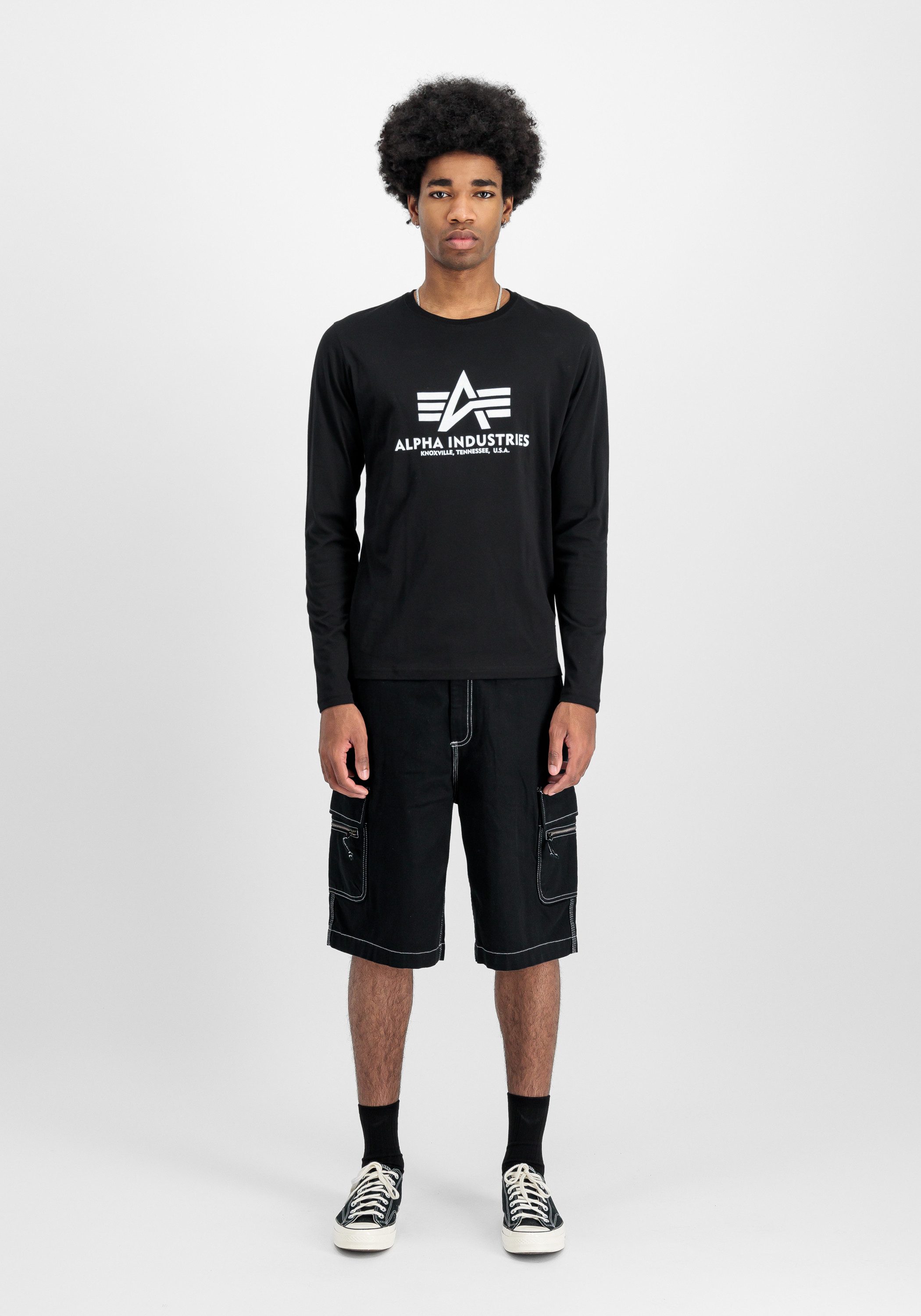 Alpha Industries Longsleeve Alpha Industries Men - Longsleeves Basic T - Longsleeve