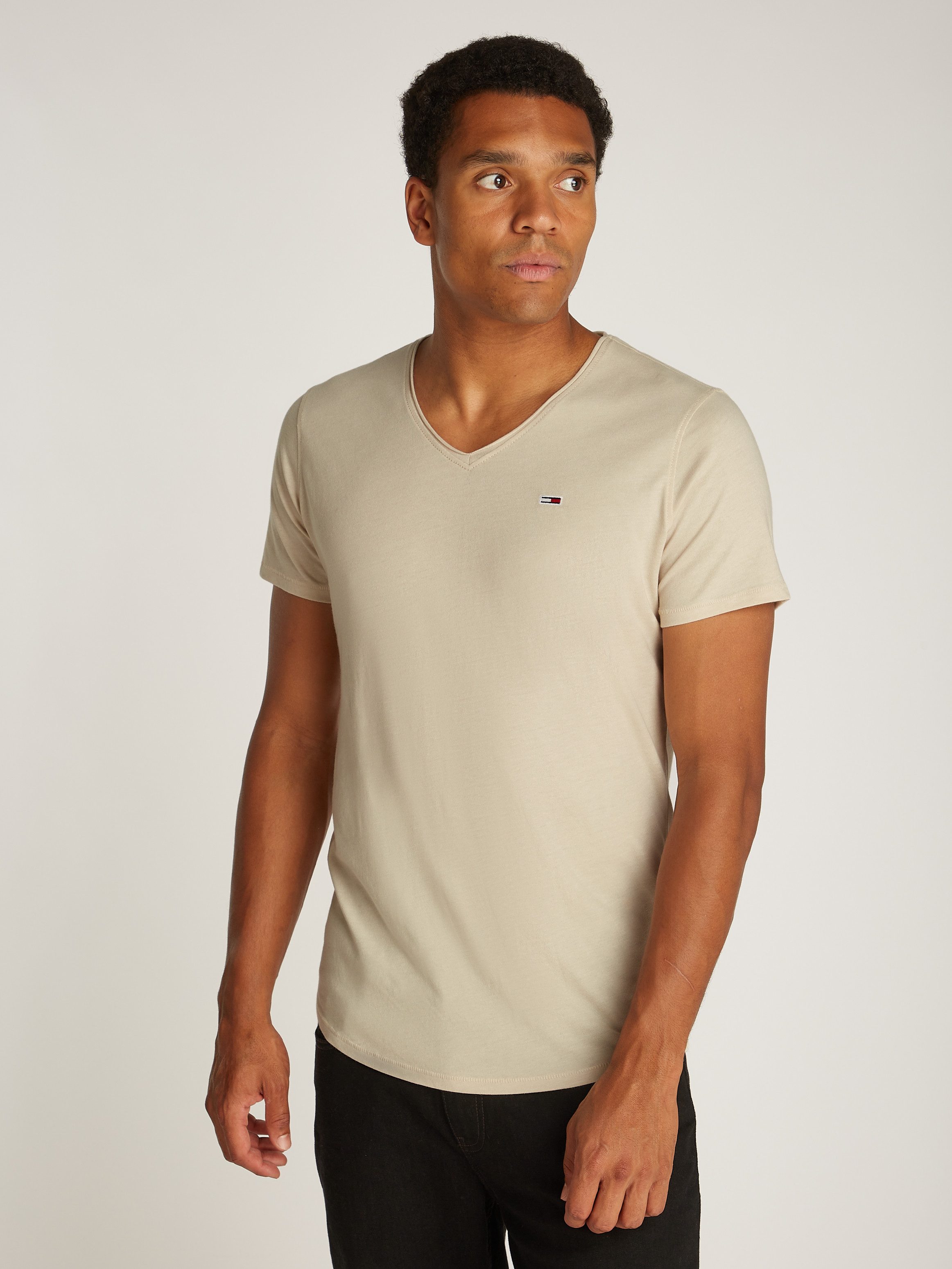 TOMMY JEANS T-shirt TJM XSLIM JASPE V