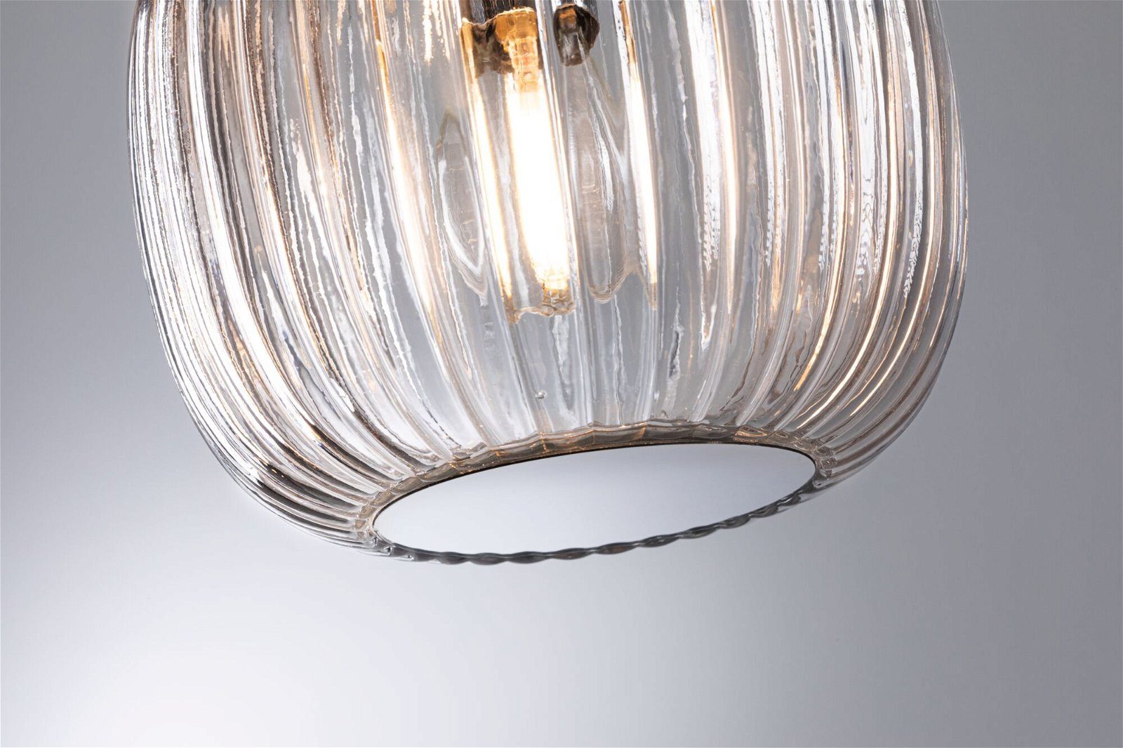 Paulmann Hanglamp Ruya E14 max. 20W Glas, Chroom (1 stuk)