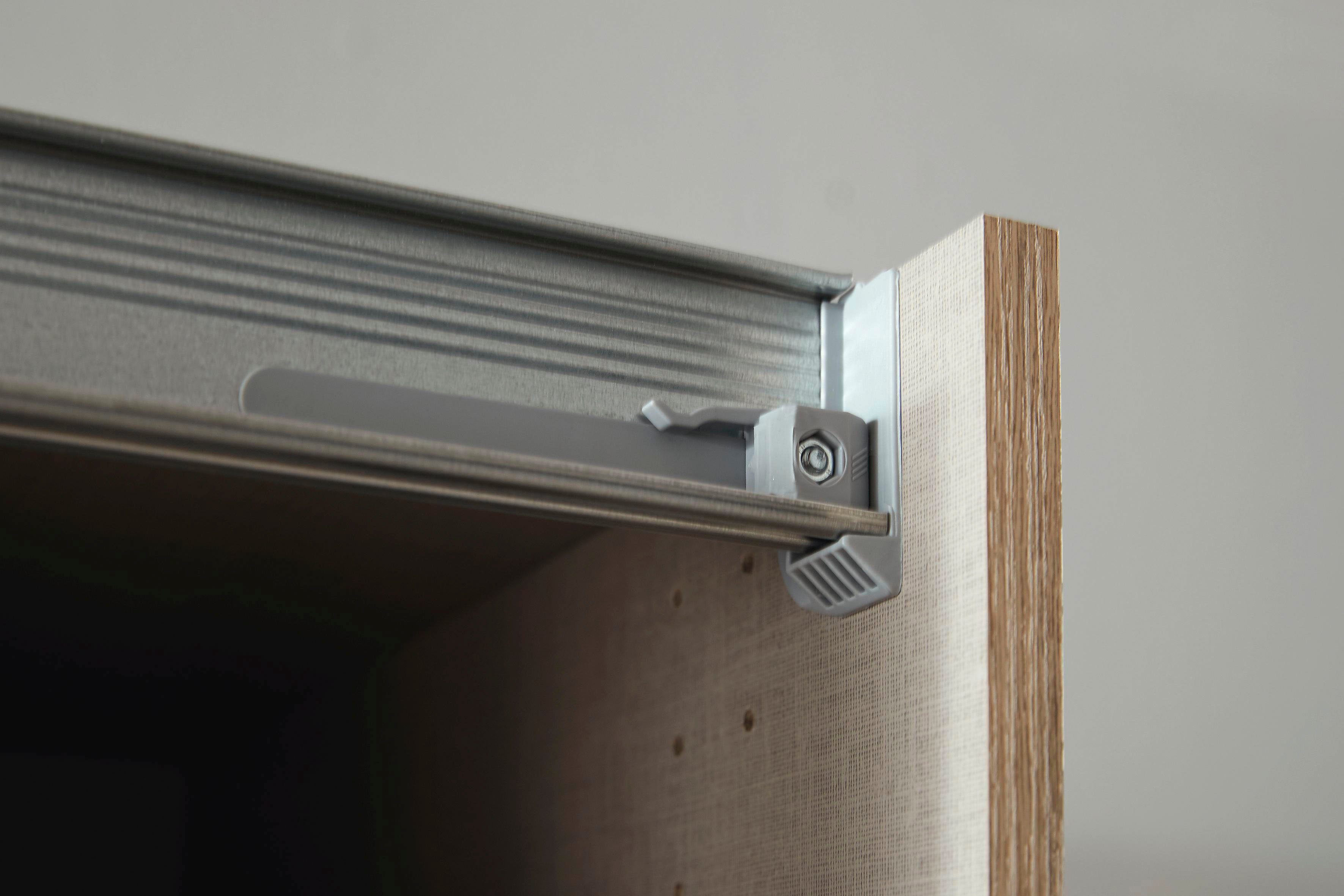 rauch Zweefdeurkast Quadra kledingkast BESTSELLER kast garderobe met mogelijkheid tot individuele frontuitvoering, lichtlopende deuren