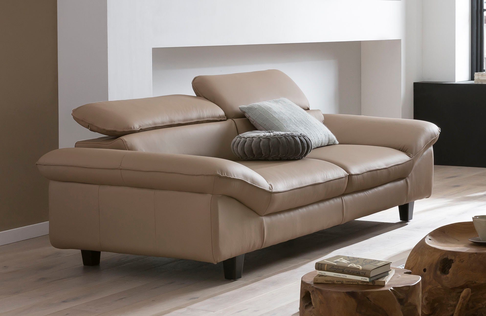 Home affaire 2-zitsbank Piloot Big-sofa met verstelbare rugleuning
