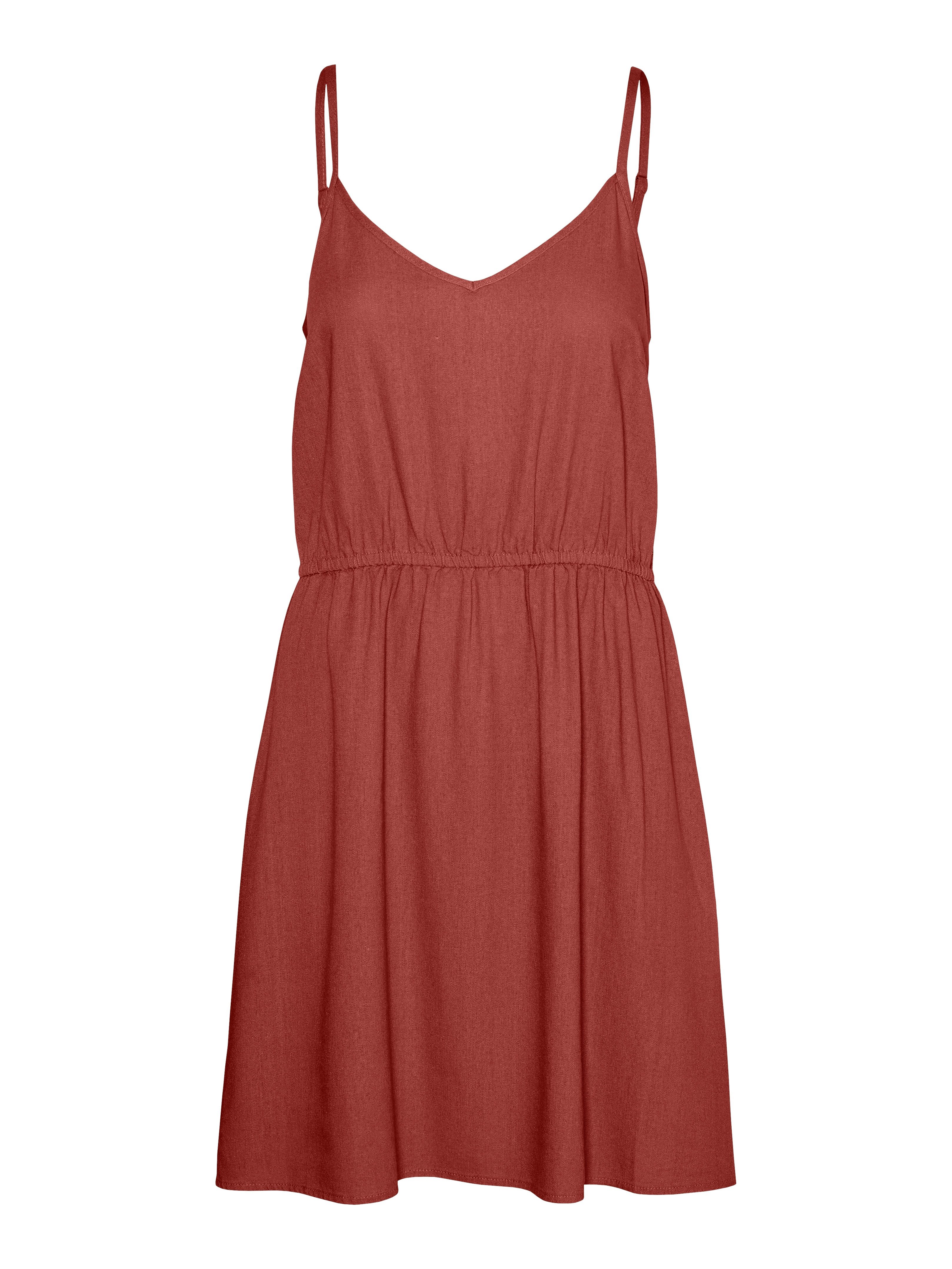 Vero Moda Jurk met bandjes VMMYMILO SINGLET SHORT DRESS WVN GA