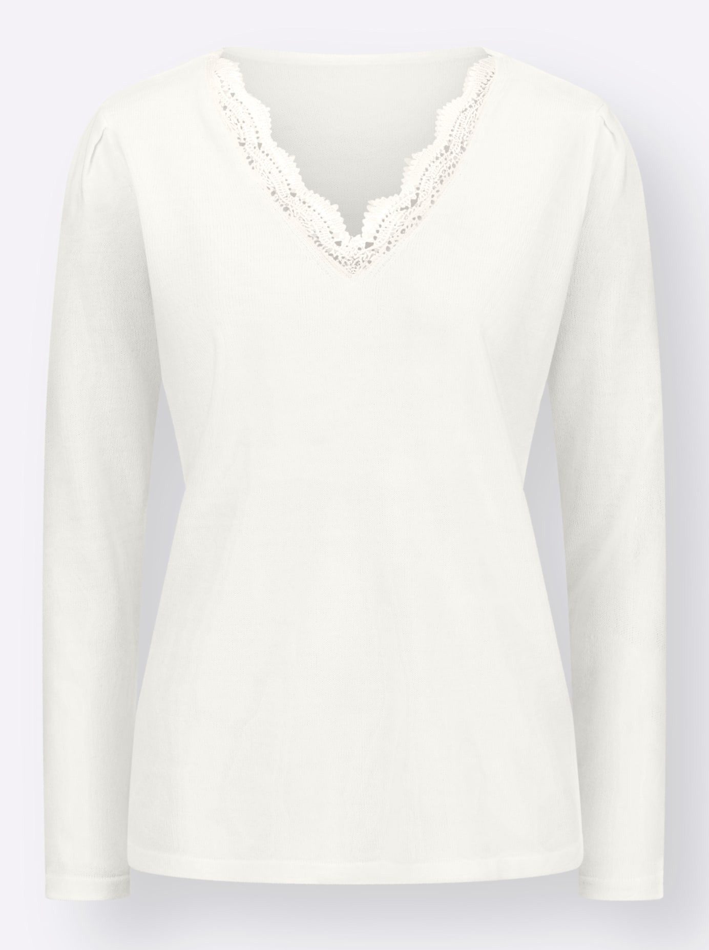 Classic Basics Trui met V-hals