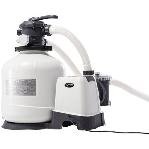 Intex zandfilterpomp 220 240V 10m3 liter per uur wit