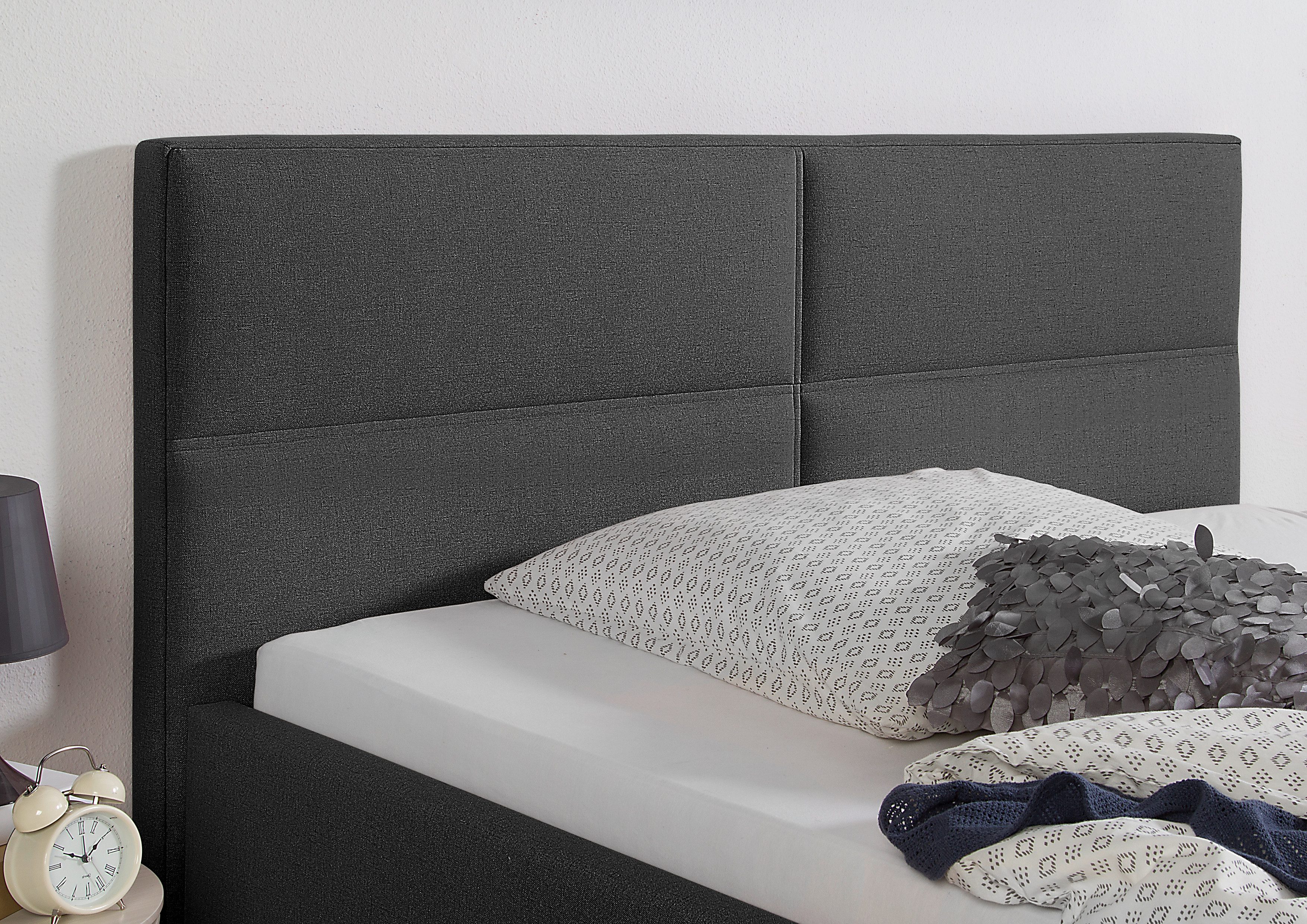 Maintal Gestoffeerd bed Derryville Zijkanten van het bed zelf te monteren, zonder bedkist