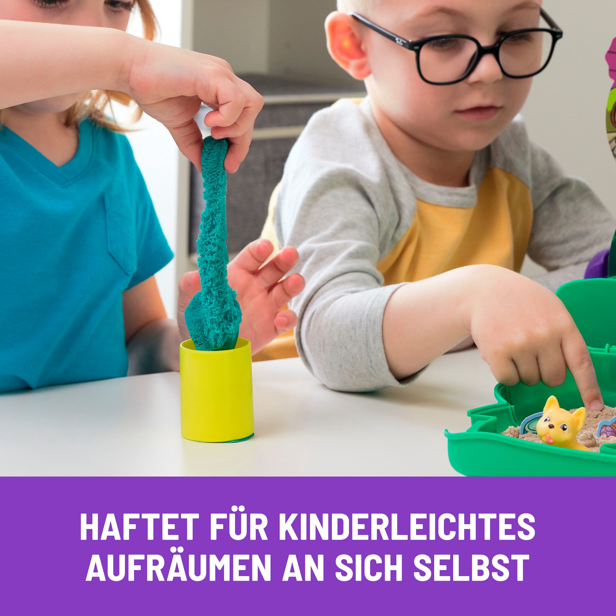 Spin Master Knutselset Kinetic Sand - Hunde Park Koffer 680 g