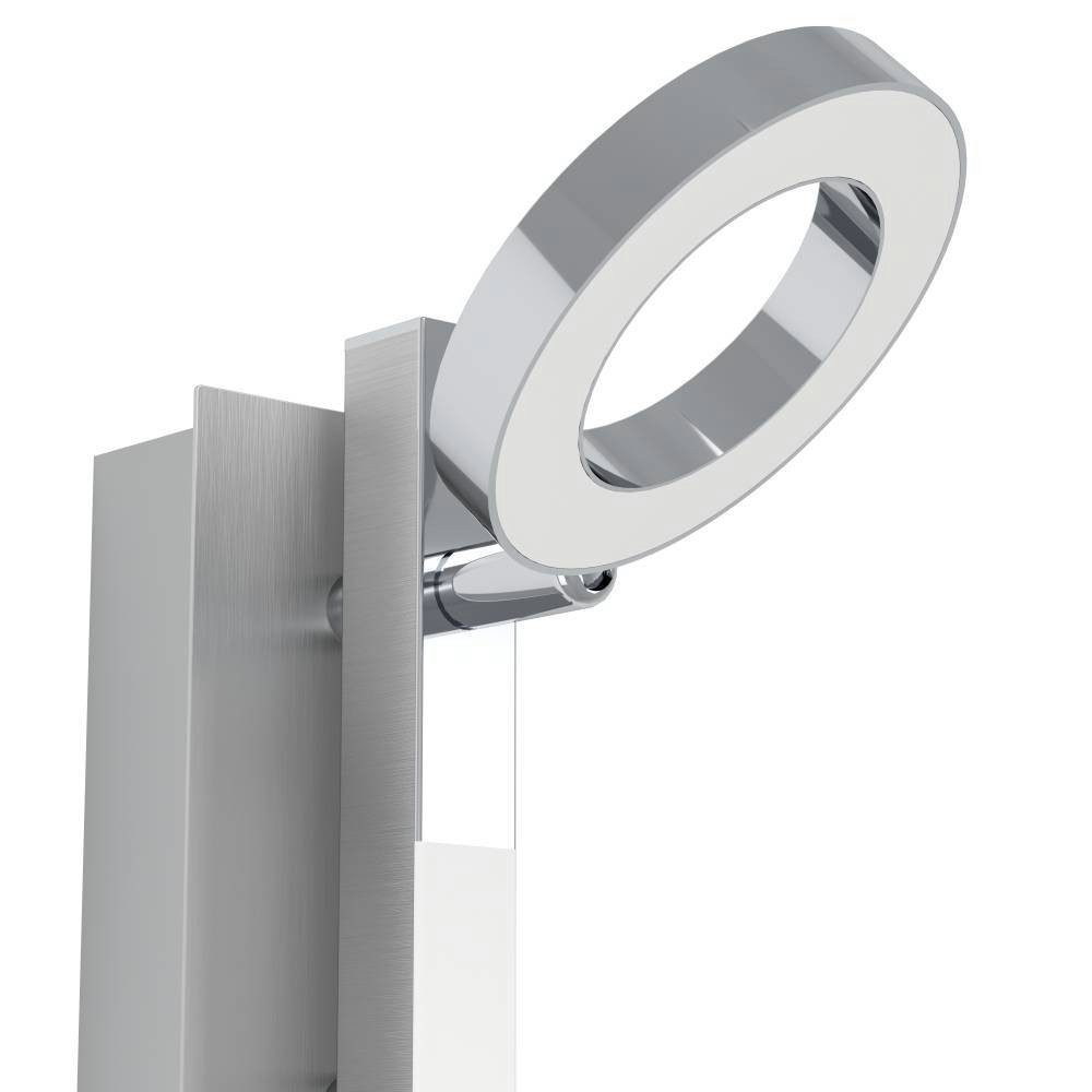 EGLO Led-wandlamp CARDILLIO 1 plafondlamp, chroom, 1-vlamig, draaibare lampenkoppen