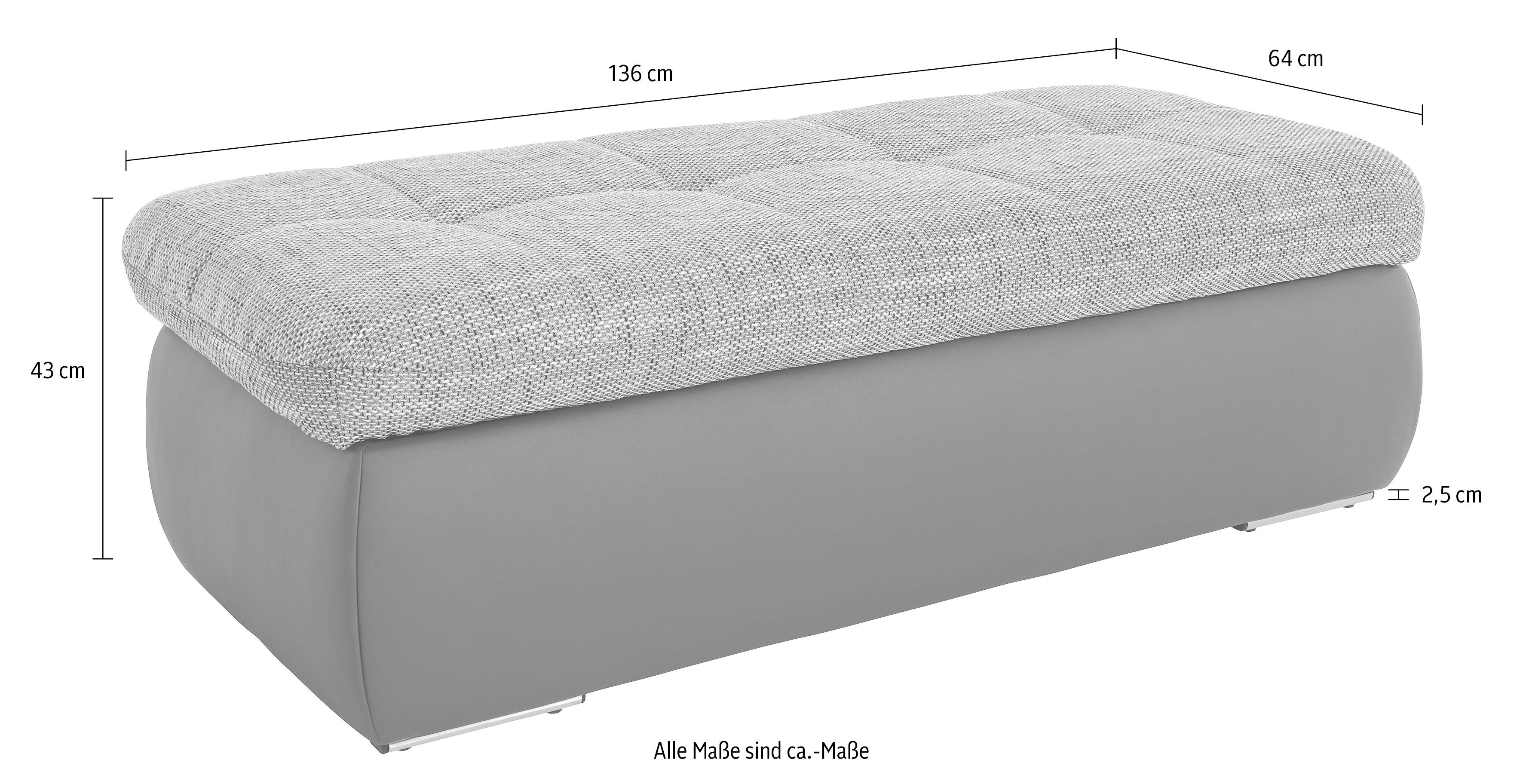 DOMO collection Hocker Moric inclusief opbergruimte