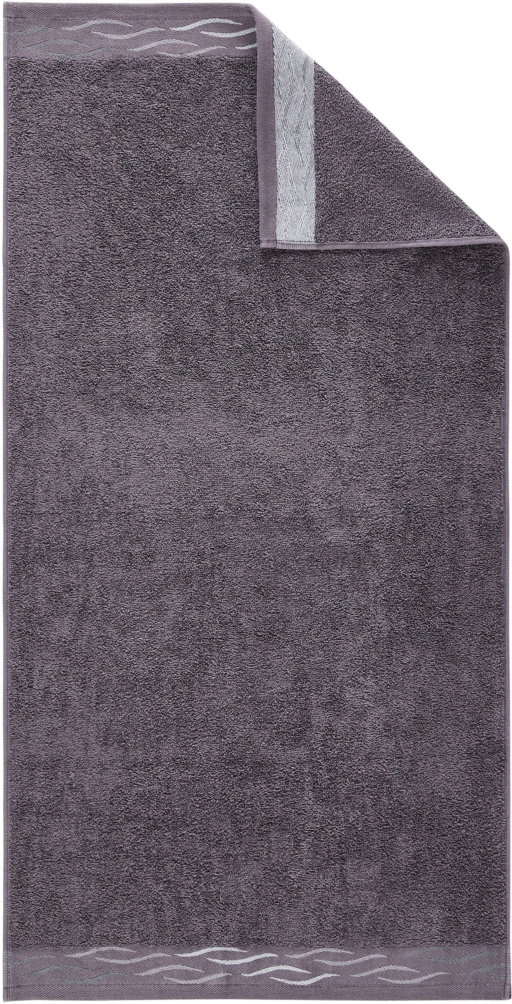 Dyckhoff Douchelaken WAVE met jacquard rand (1 stuk)