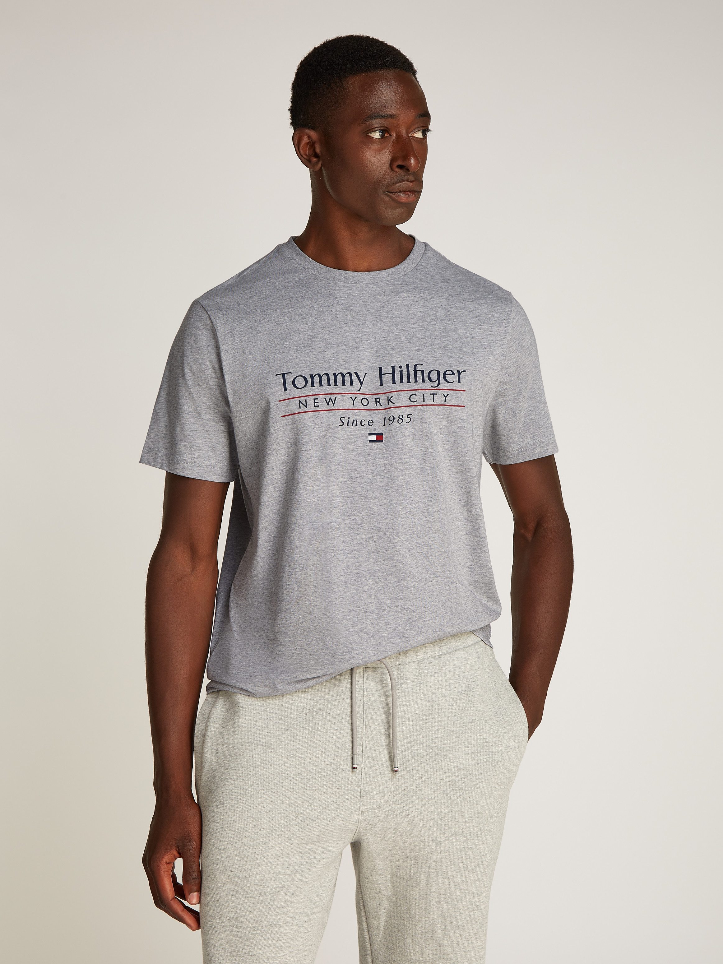 Tommy Hilfiger T-shirt HILFIGER CENTER STACK TEE