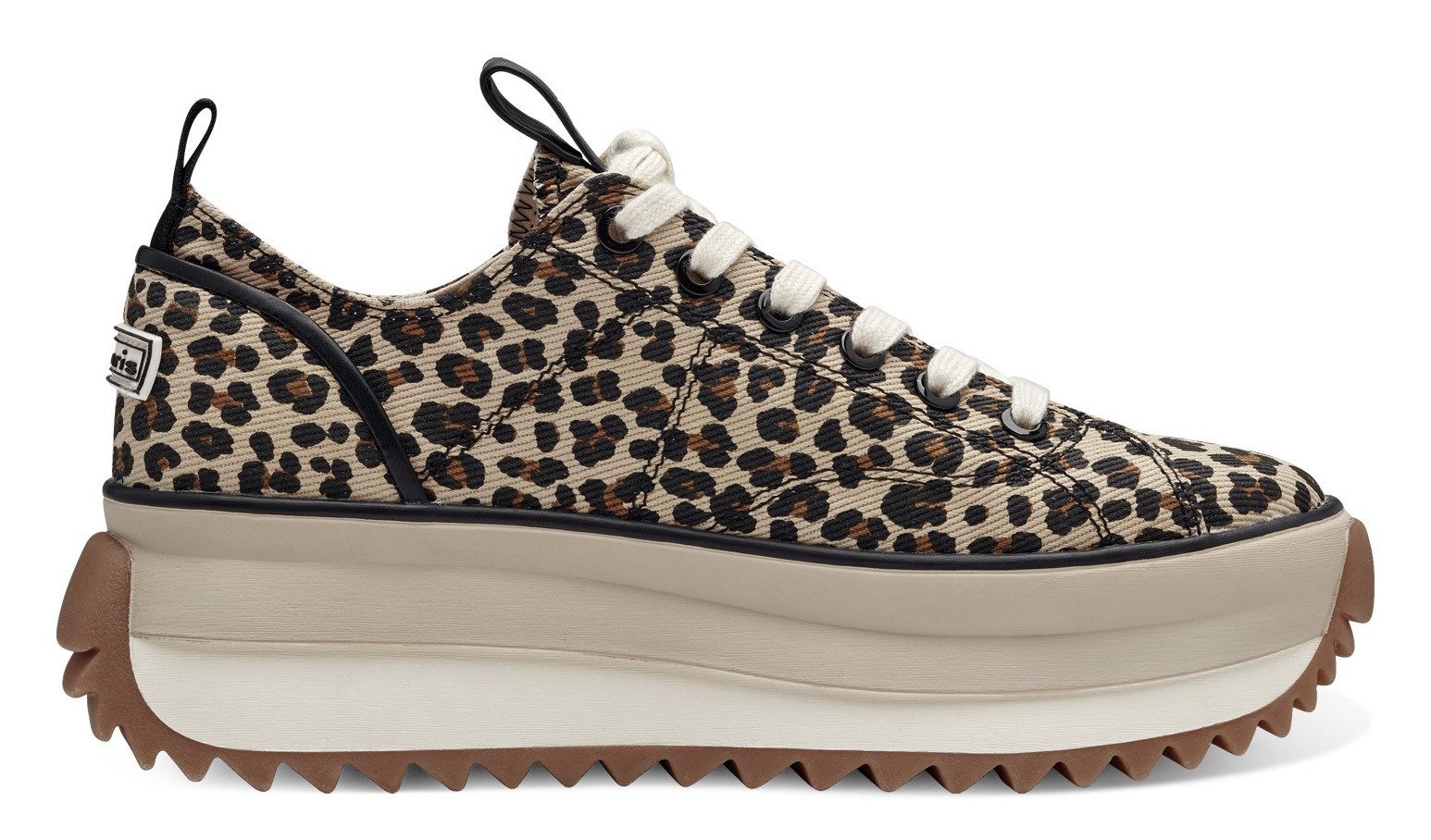 Tamaris Plateausneakers MILENA vrijetijdsschoen, lage schoen, veterschoen met touch-it-uitrusting