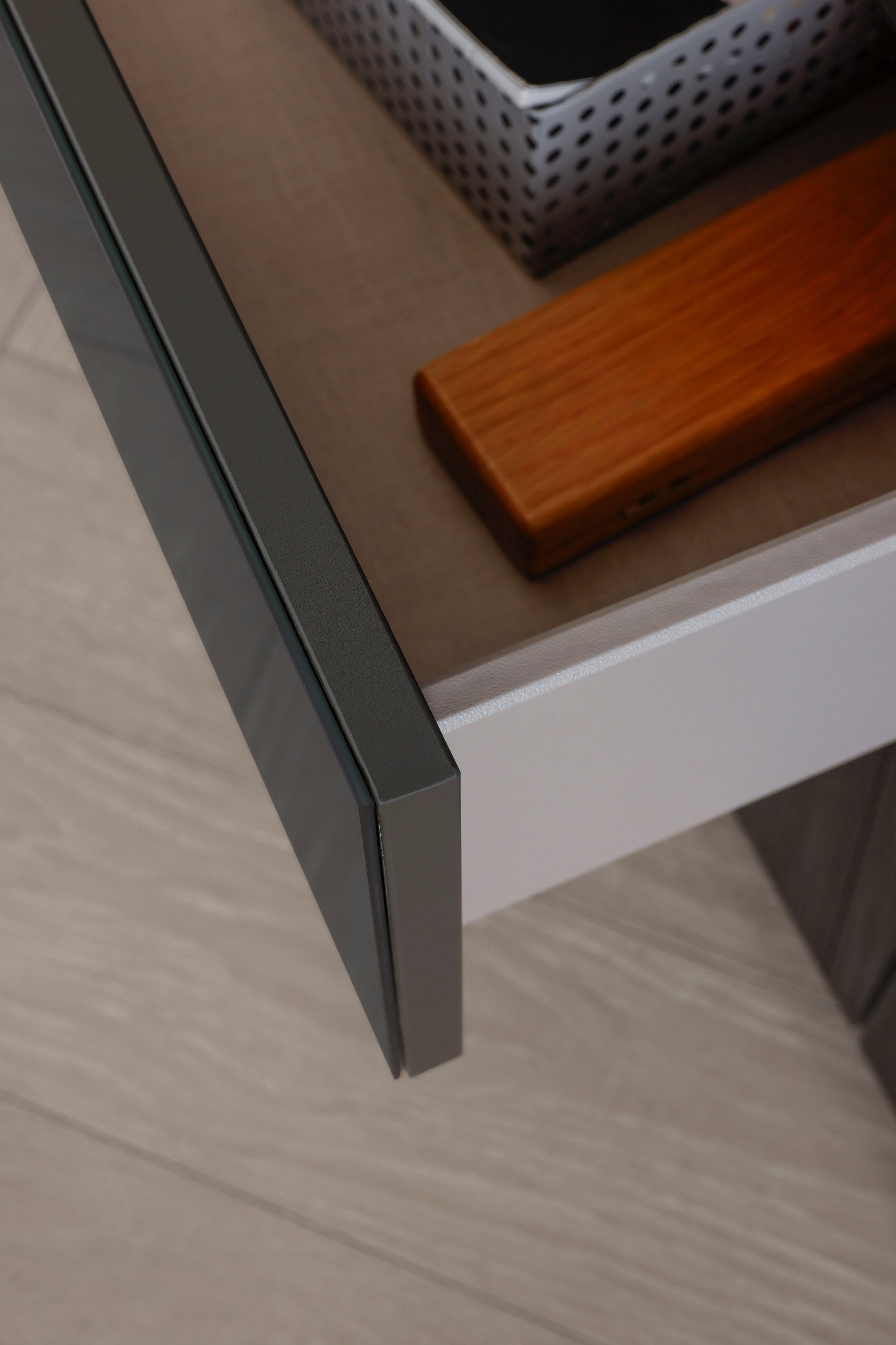 rauch Kast met laden en deuren Commode deurkast sideboard combikast FLIPP met glasfront