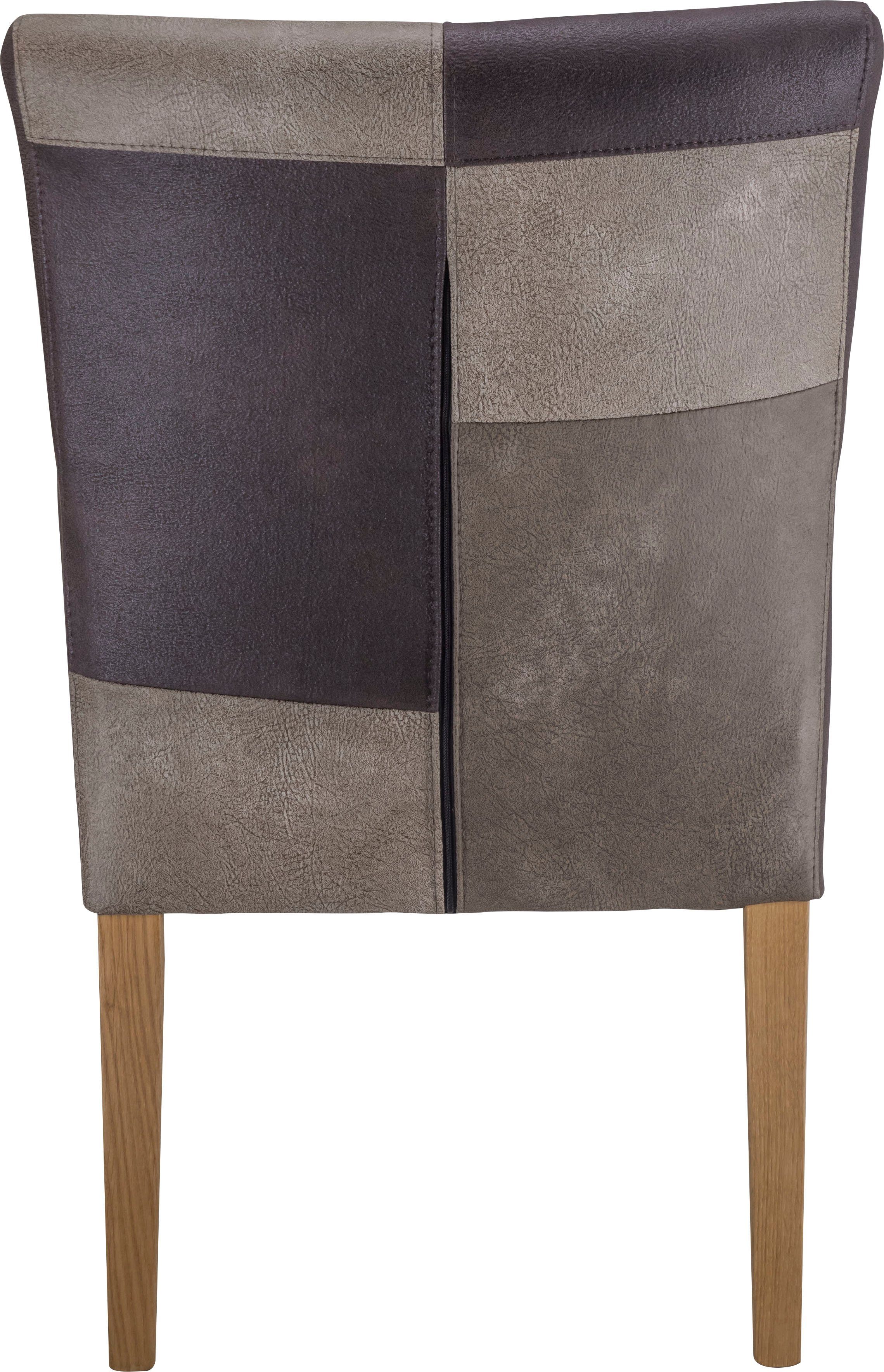 Home affaire Stoel met armleuningen King Bekleding van microvezel