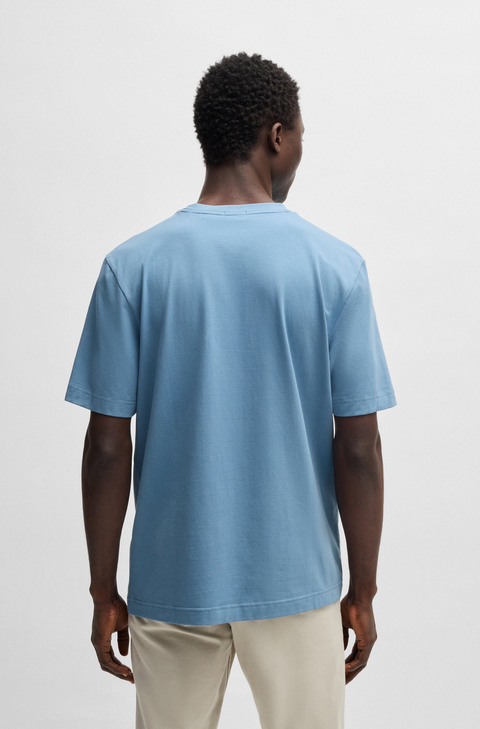Boss Orange T-shirt TChup met een ronde hals