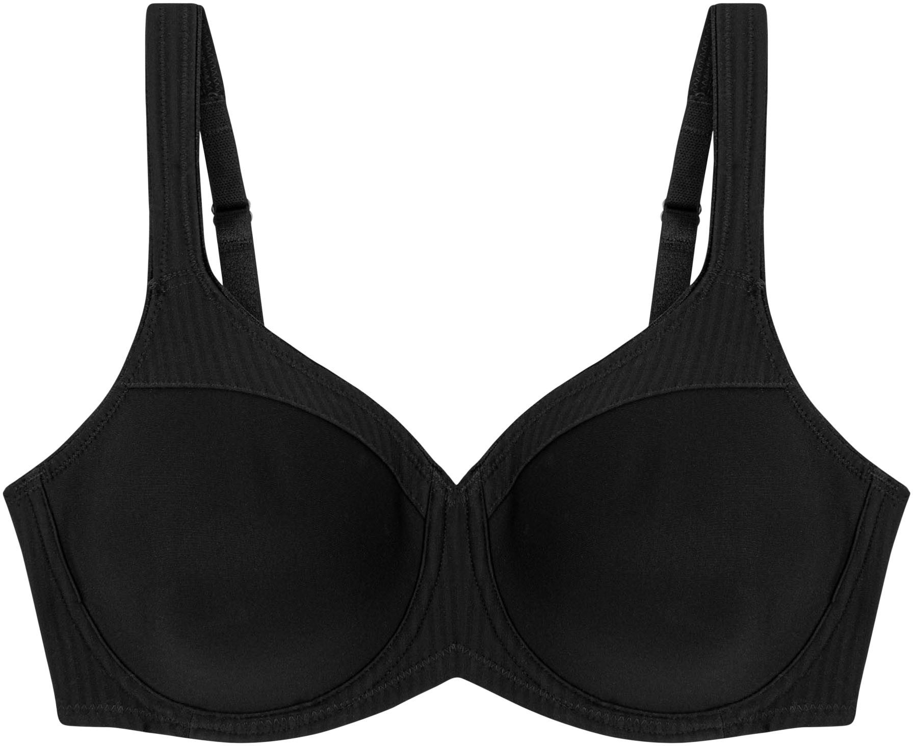 Triumph Minimizer-bh Modern Soft+Cotton W01 maakt de borst optisch kleiner met een cupmaat